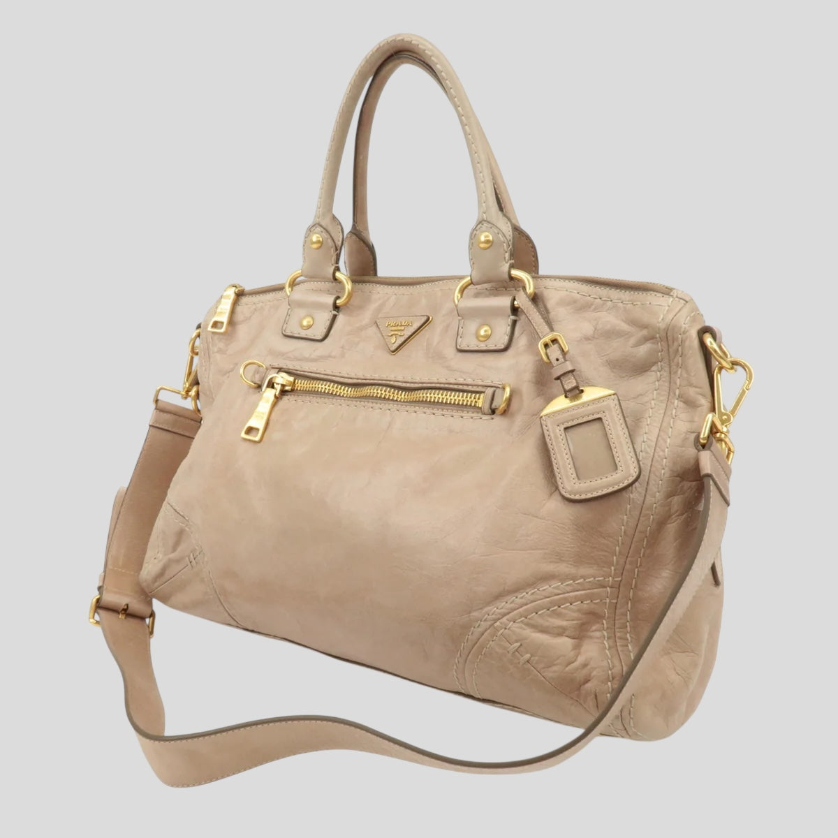 Prada Triangle Logo 2Way