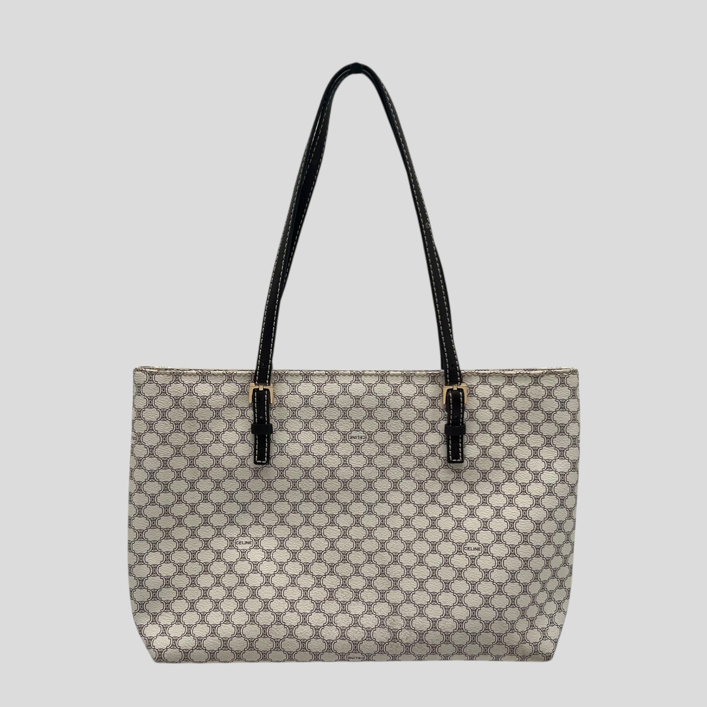 Celine Tote Macadam White