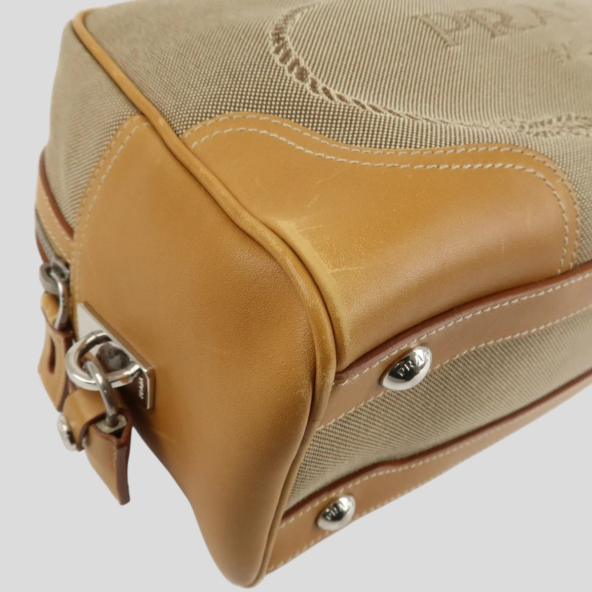 Prada Jacquard Logo Boston