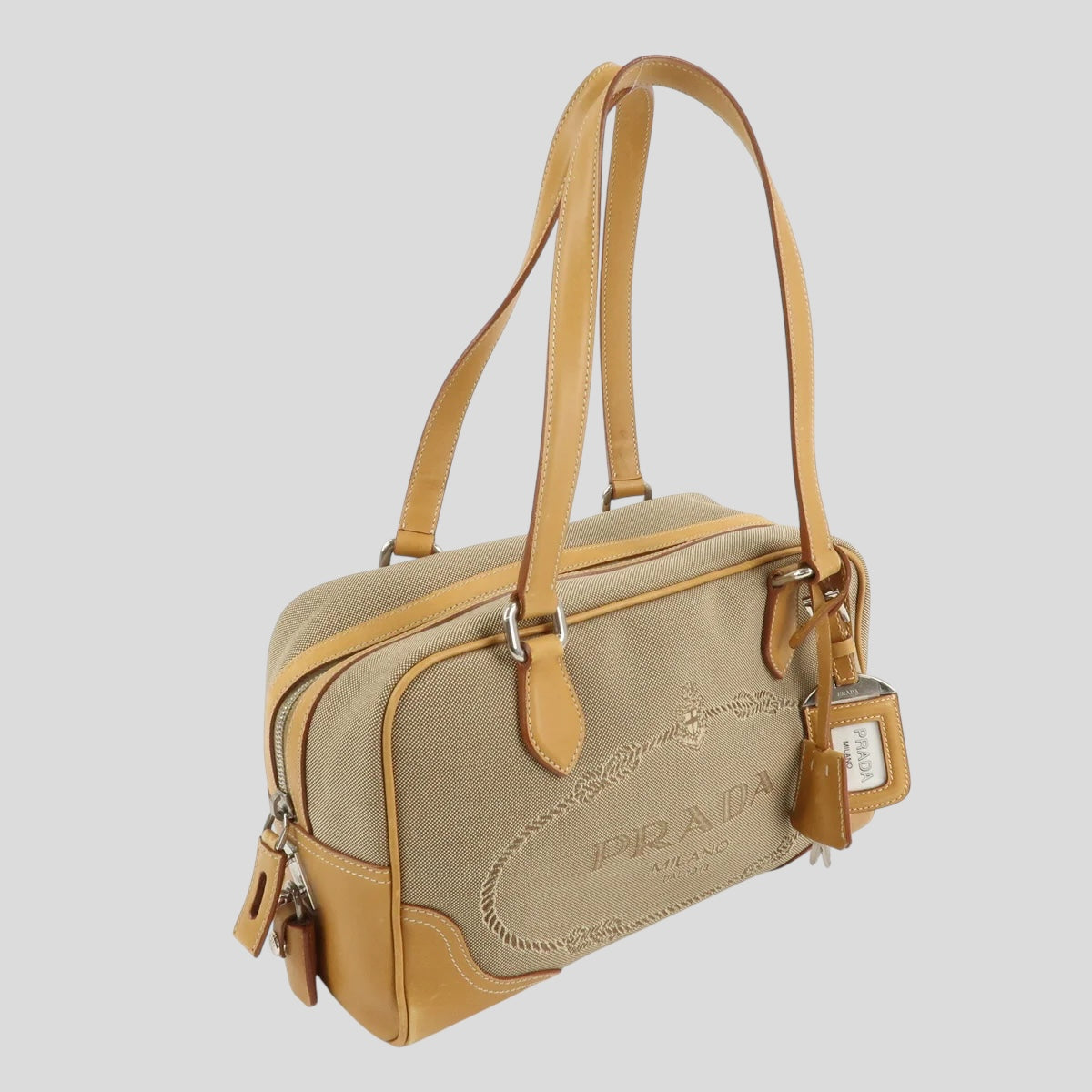 Prada Jacquard Logo Boston
