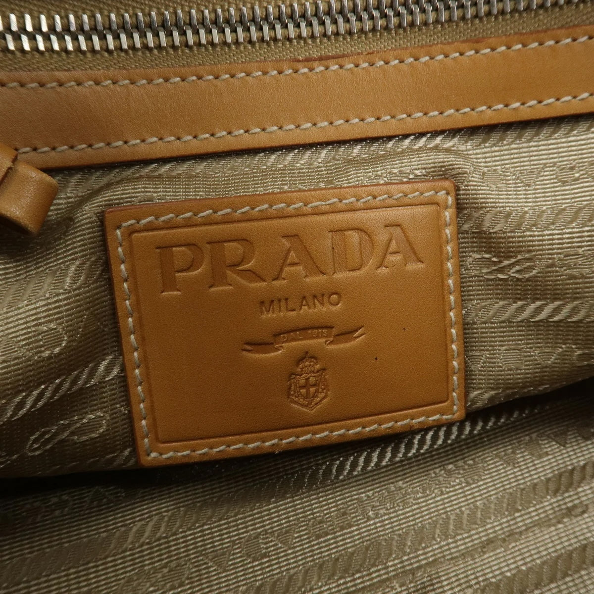 Prada Jacquard Logo Boston