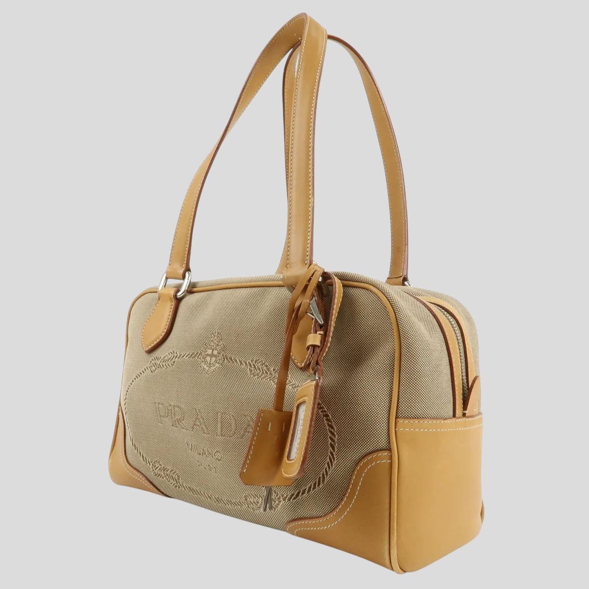 Prada Jacquard Logo Boston