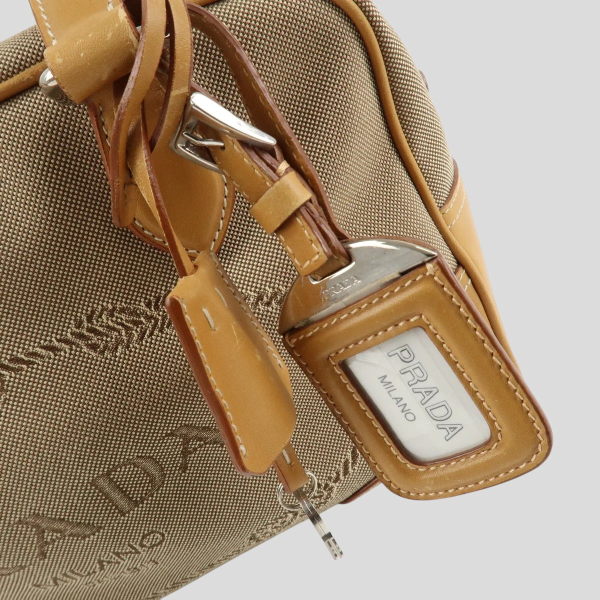 Prada Jacquard Logo Boston