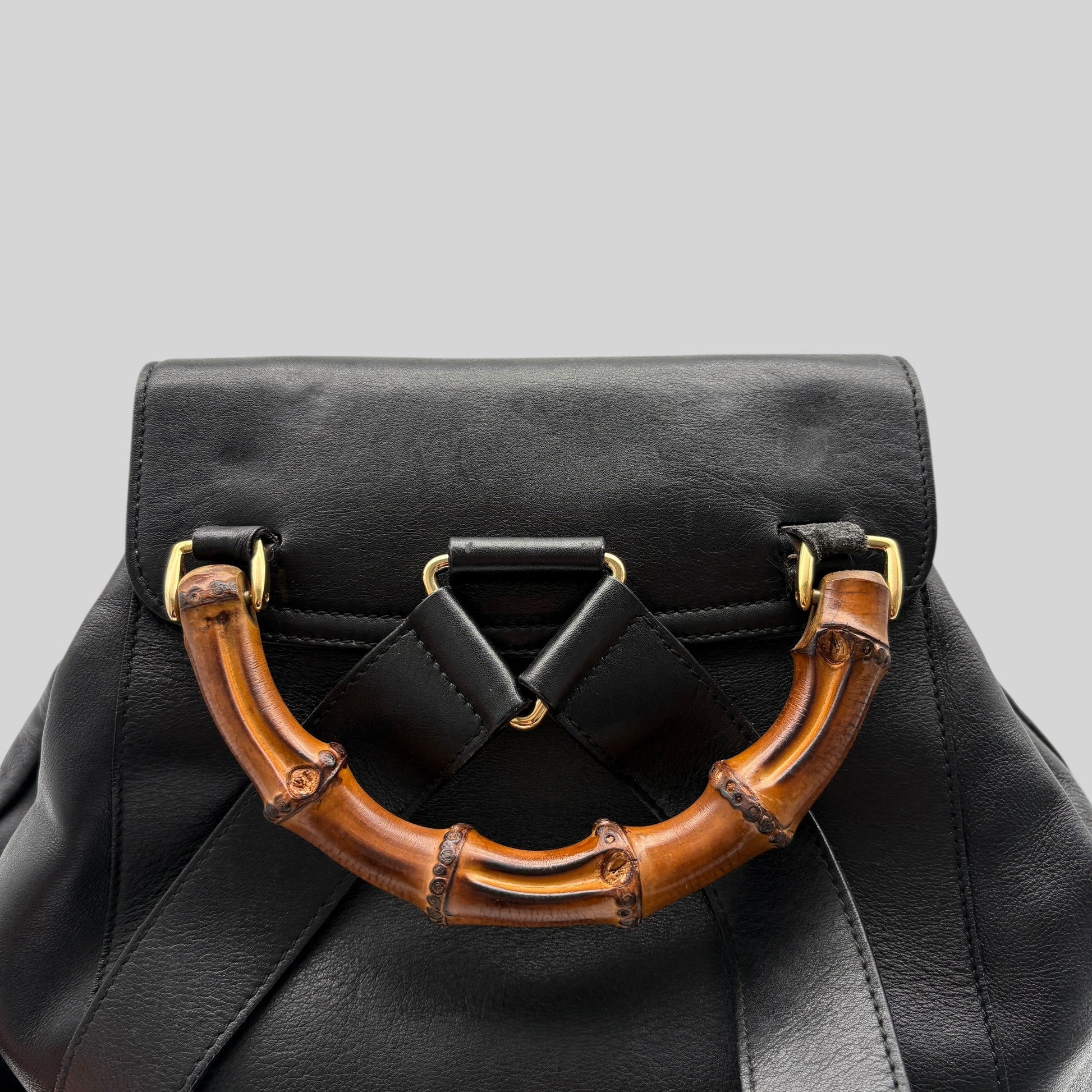 Gucci Bamboo Backpack
