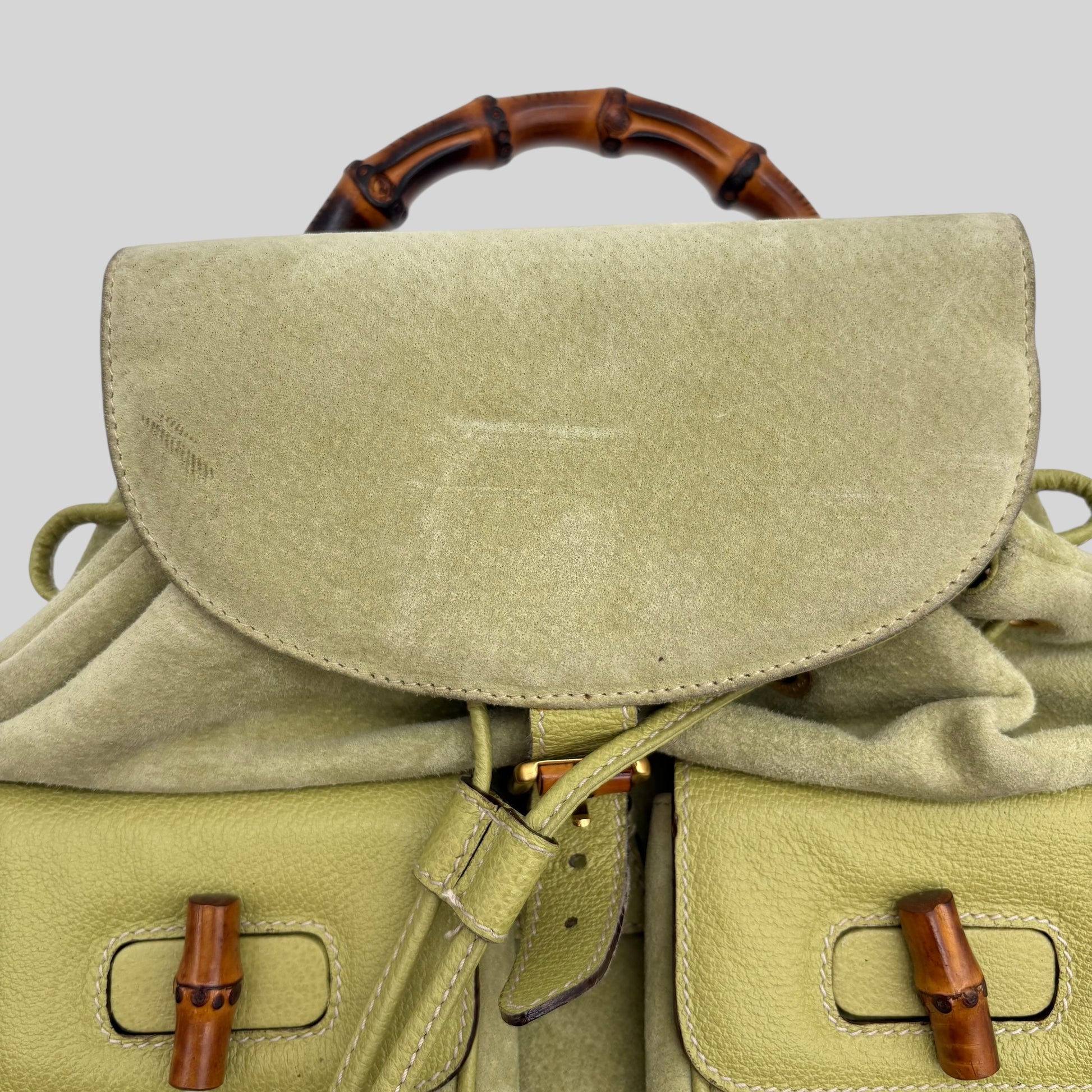 Gucci Bamboo Backpack