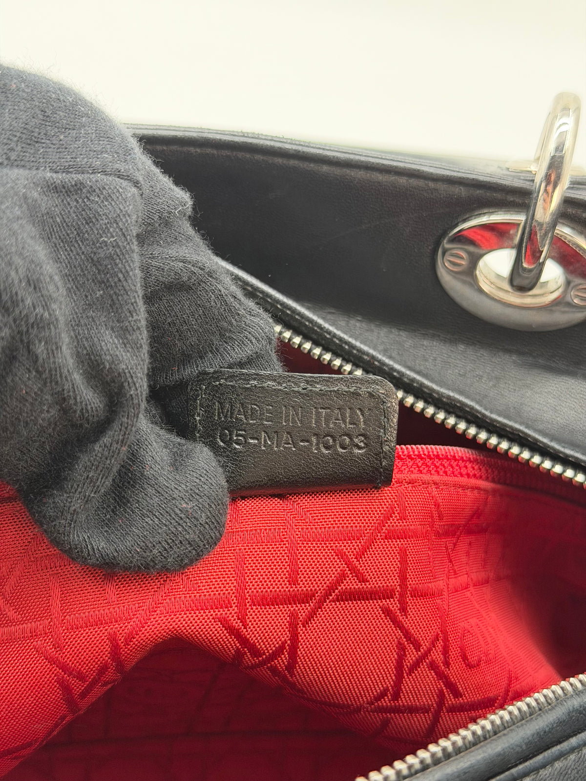 DIOR LADY L STUDDED
