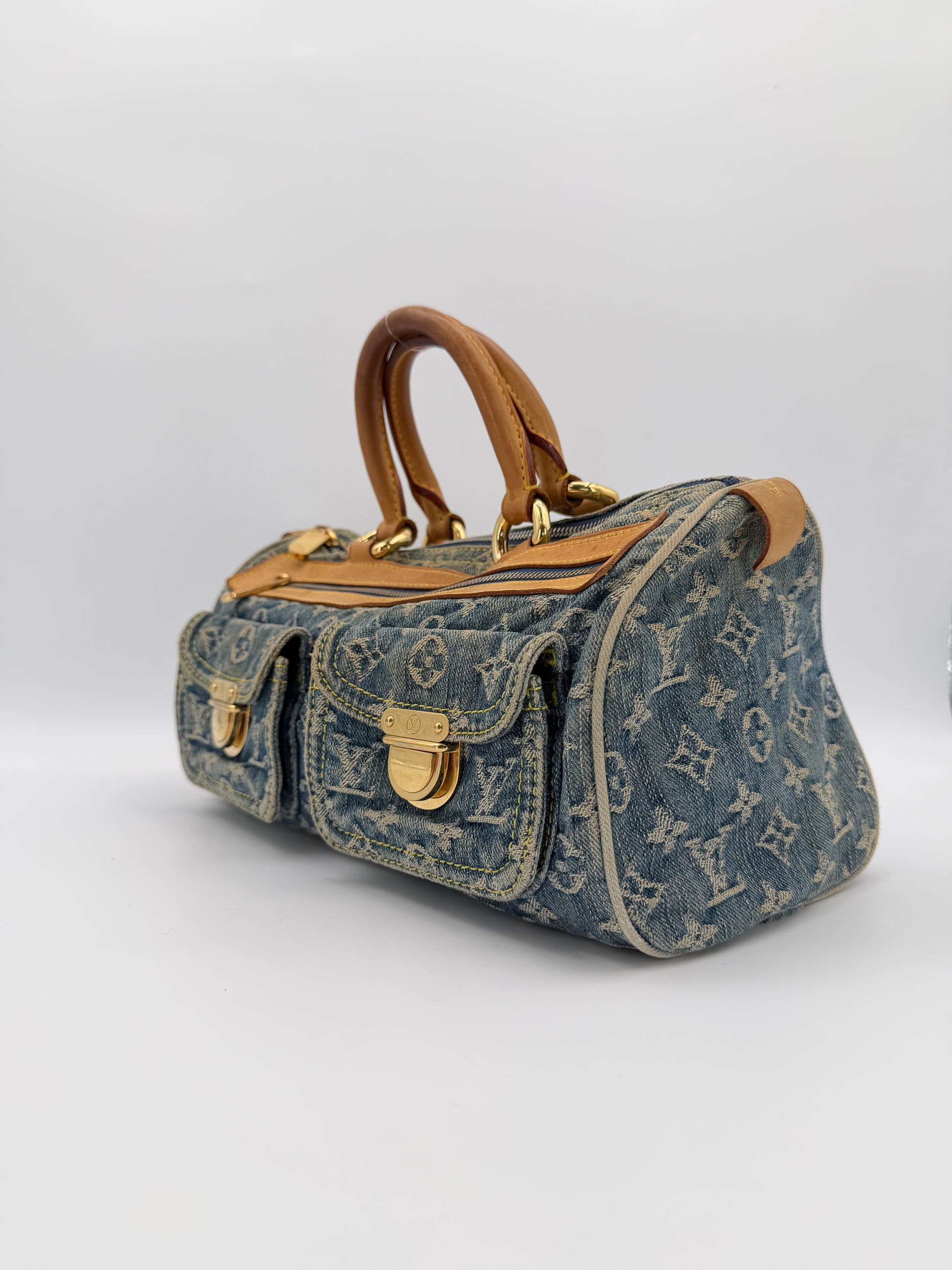 LOUIS VUITTON NEO SPEEDY  DENIM