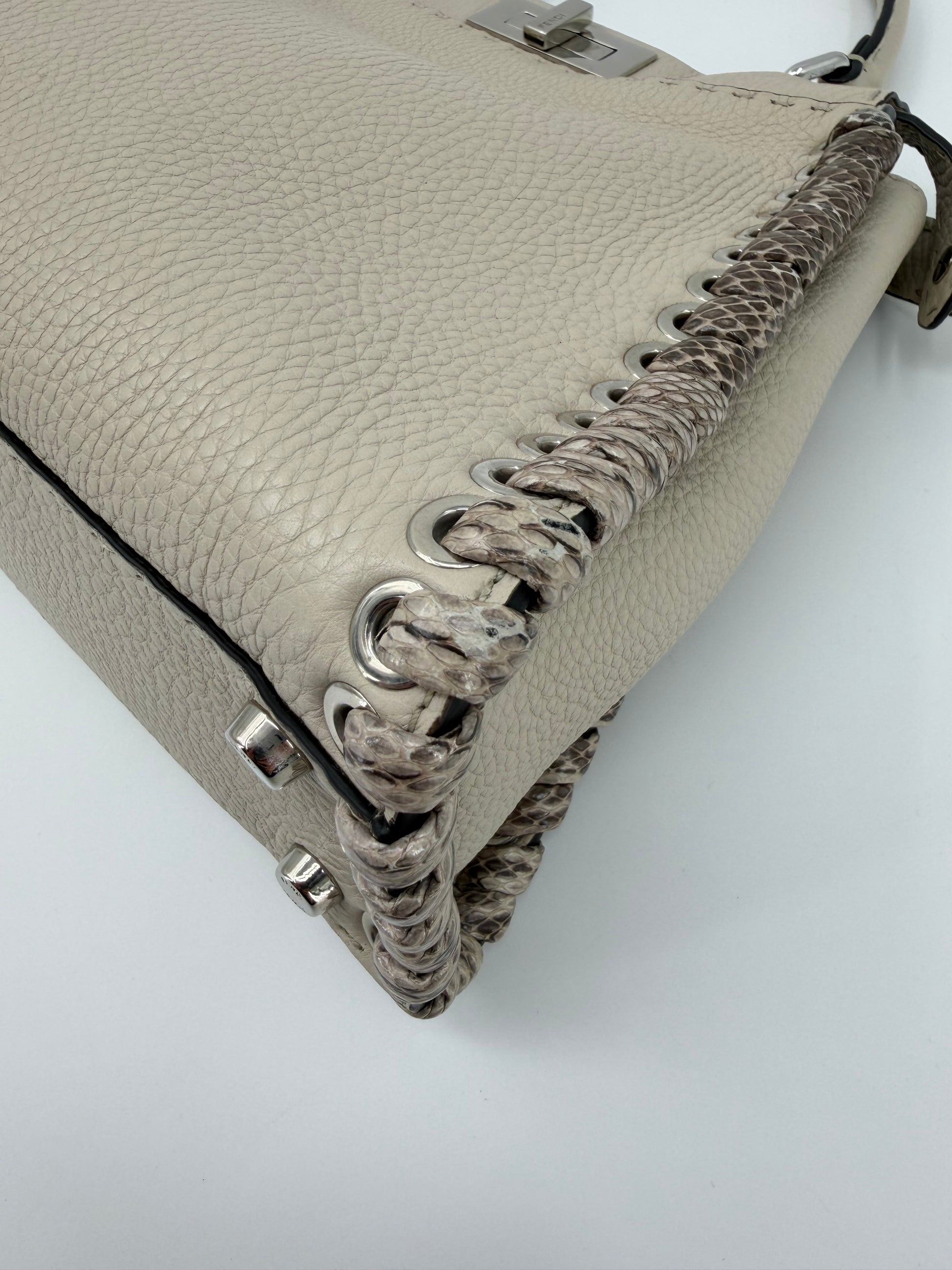 FENDI PEEKABOO SELLERIA PYTHON