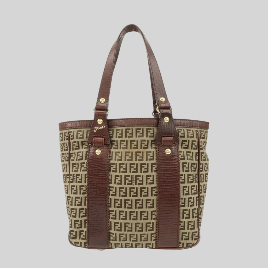 Fendi FF Canvas Tote