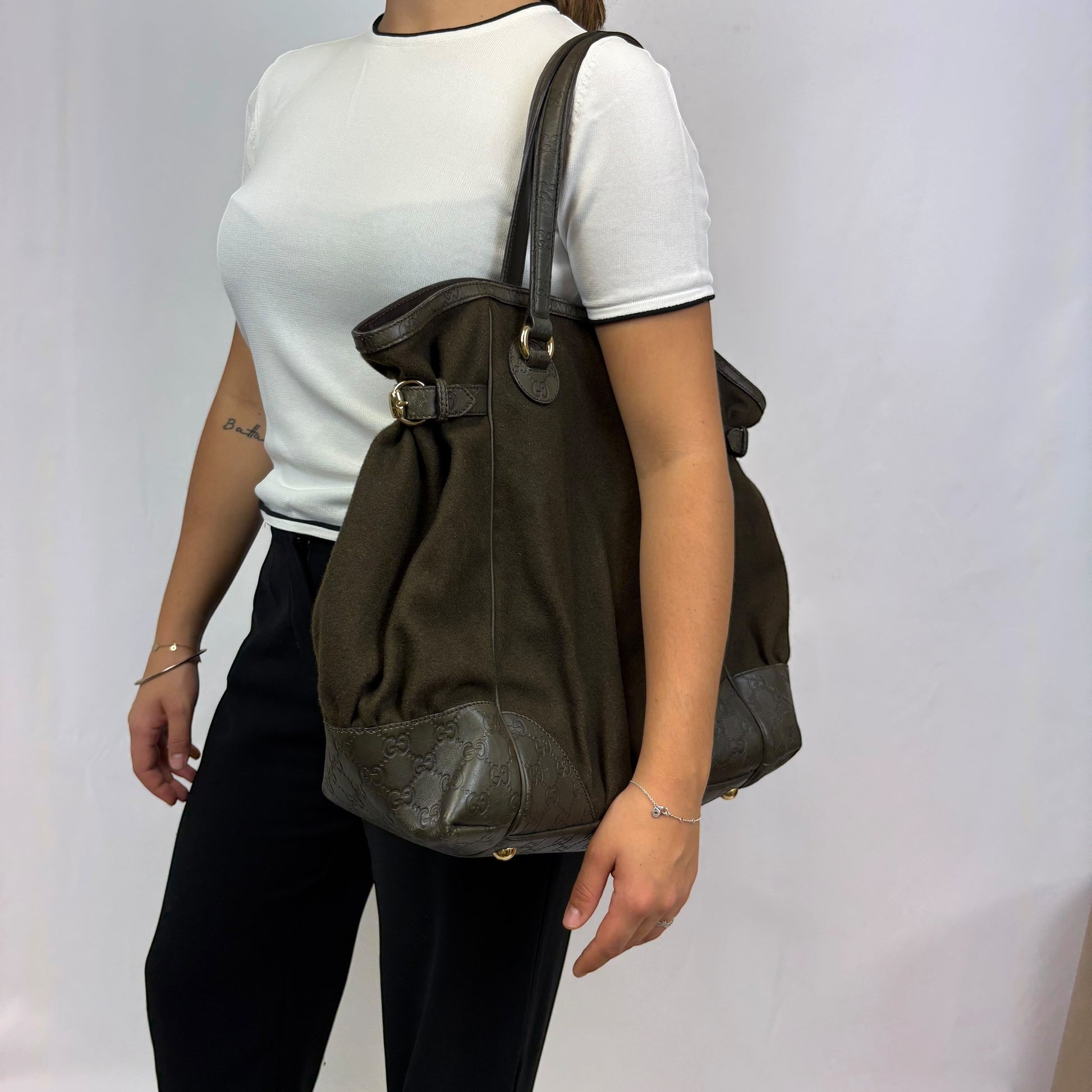Gucci Guccissima Olive