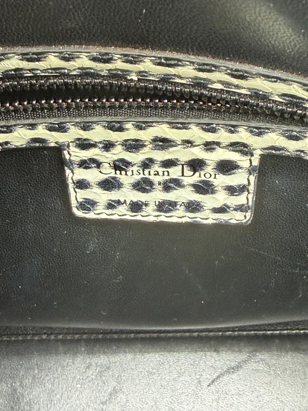 DIOR LADY L PYTHON