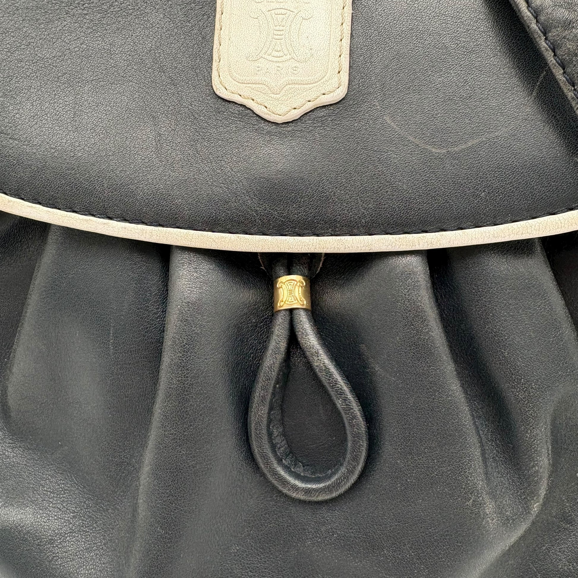 Céline Shoulder Navy
