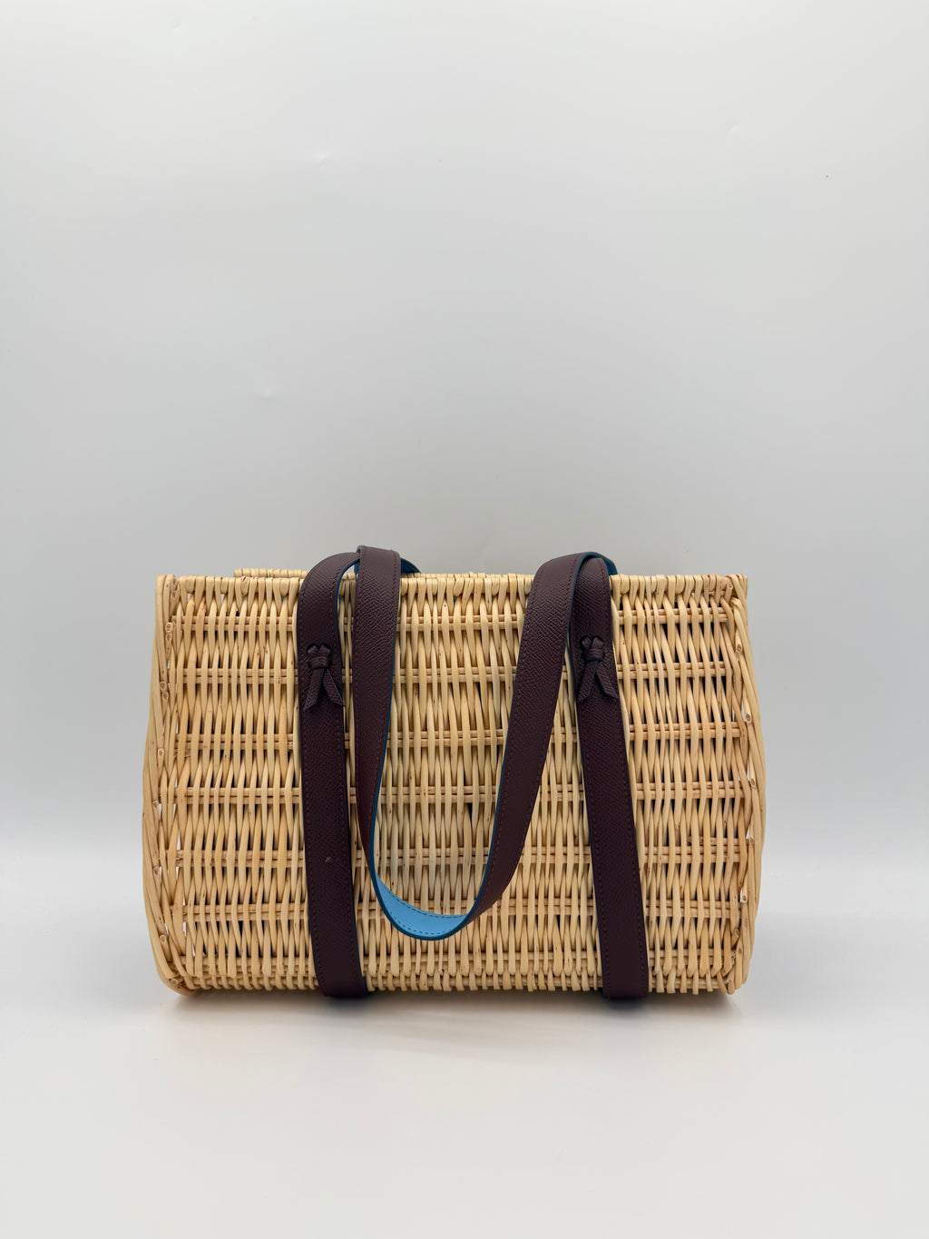 HERMÈS WICKER BASKET