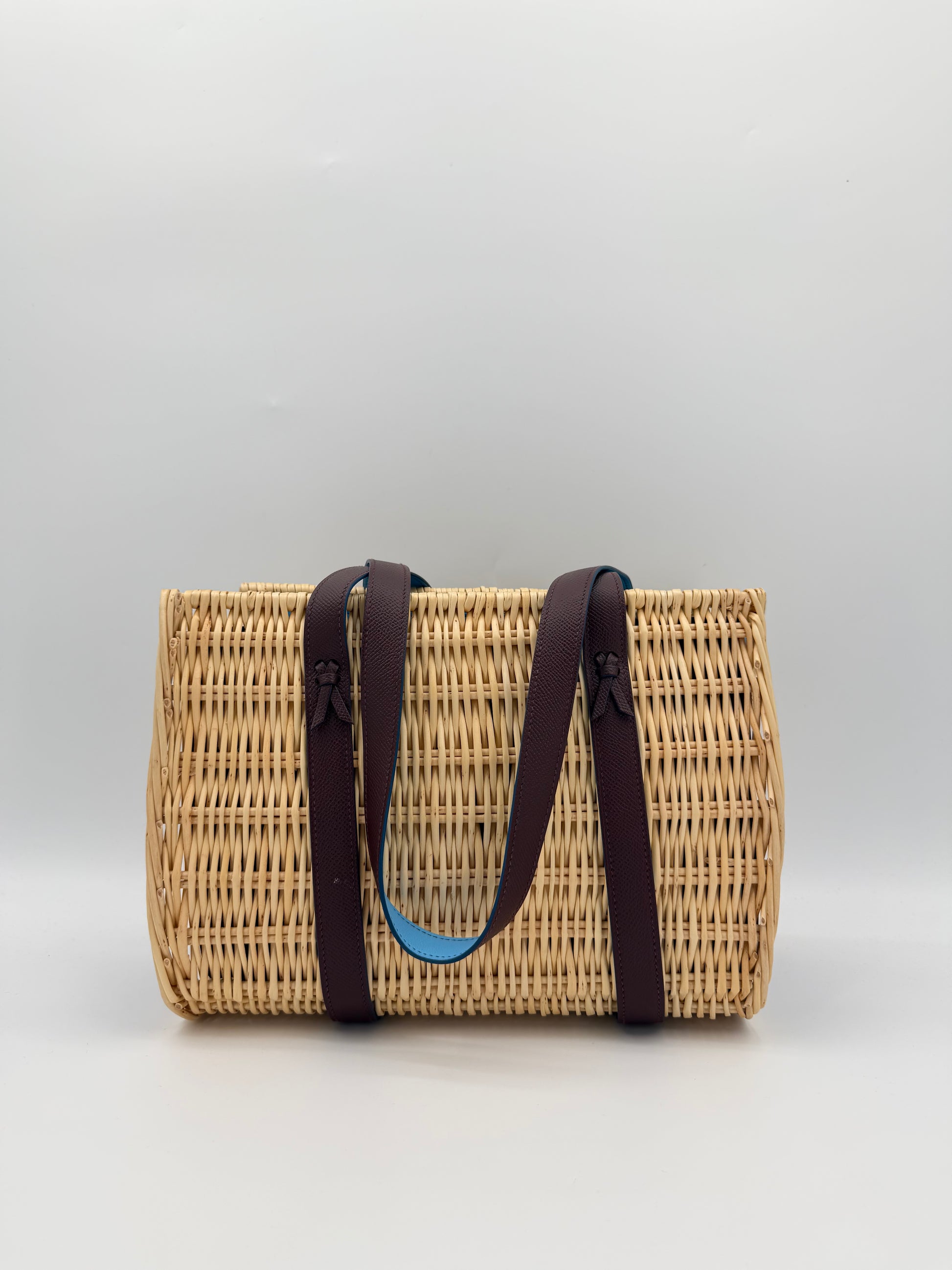 HERMÈS WICKER BASKET