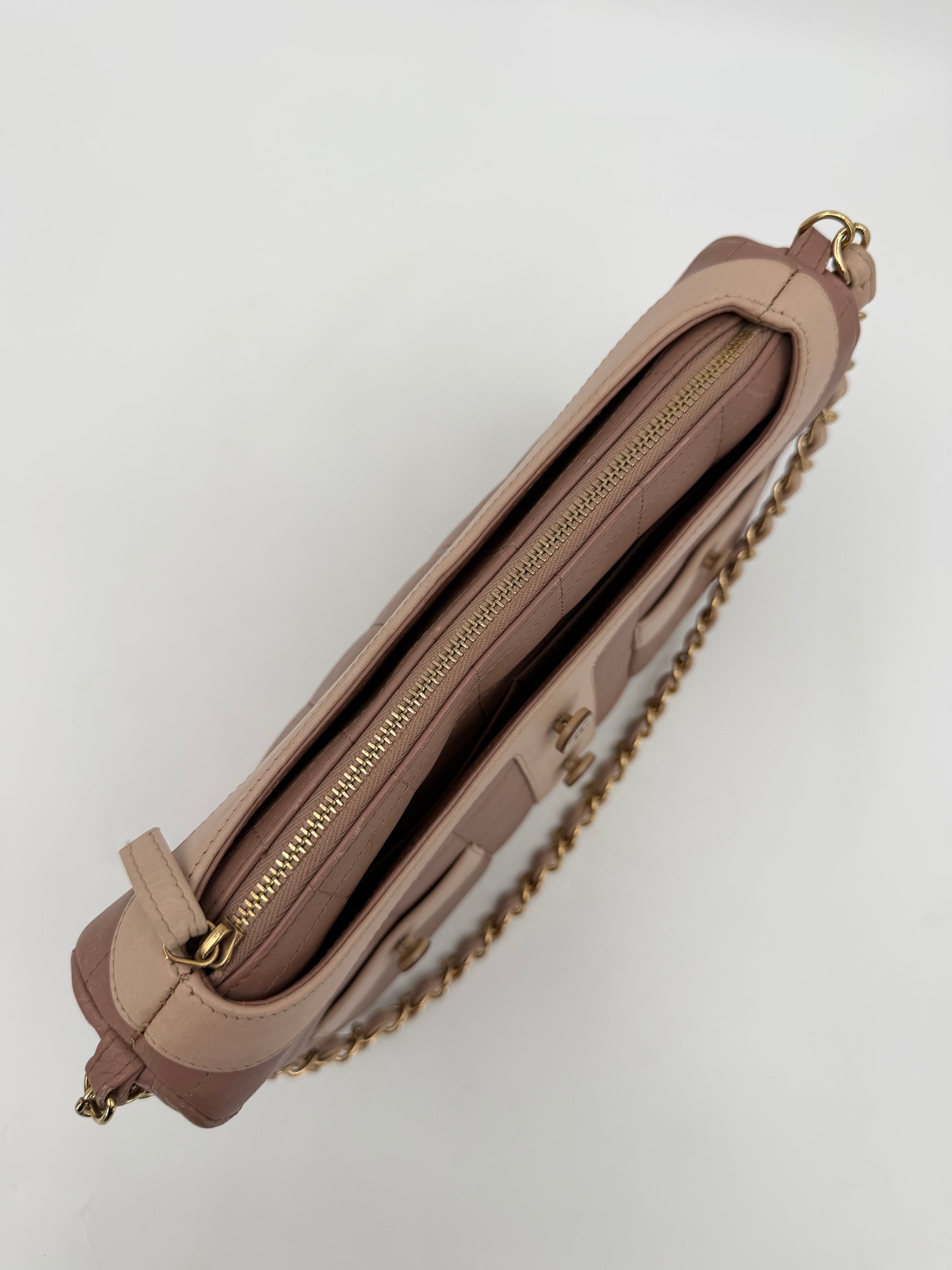 CHANEL JACKET BAG CHOCO