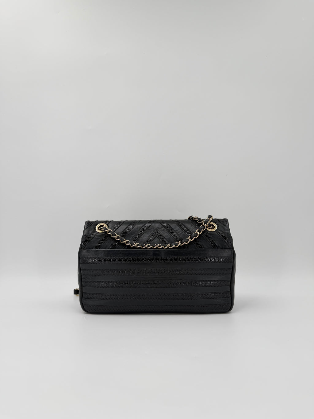 CHANEL CHEVRON PYTHON