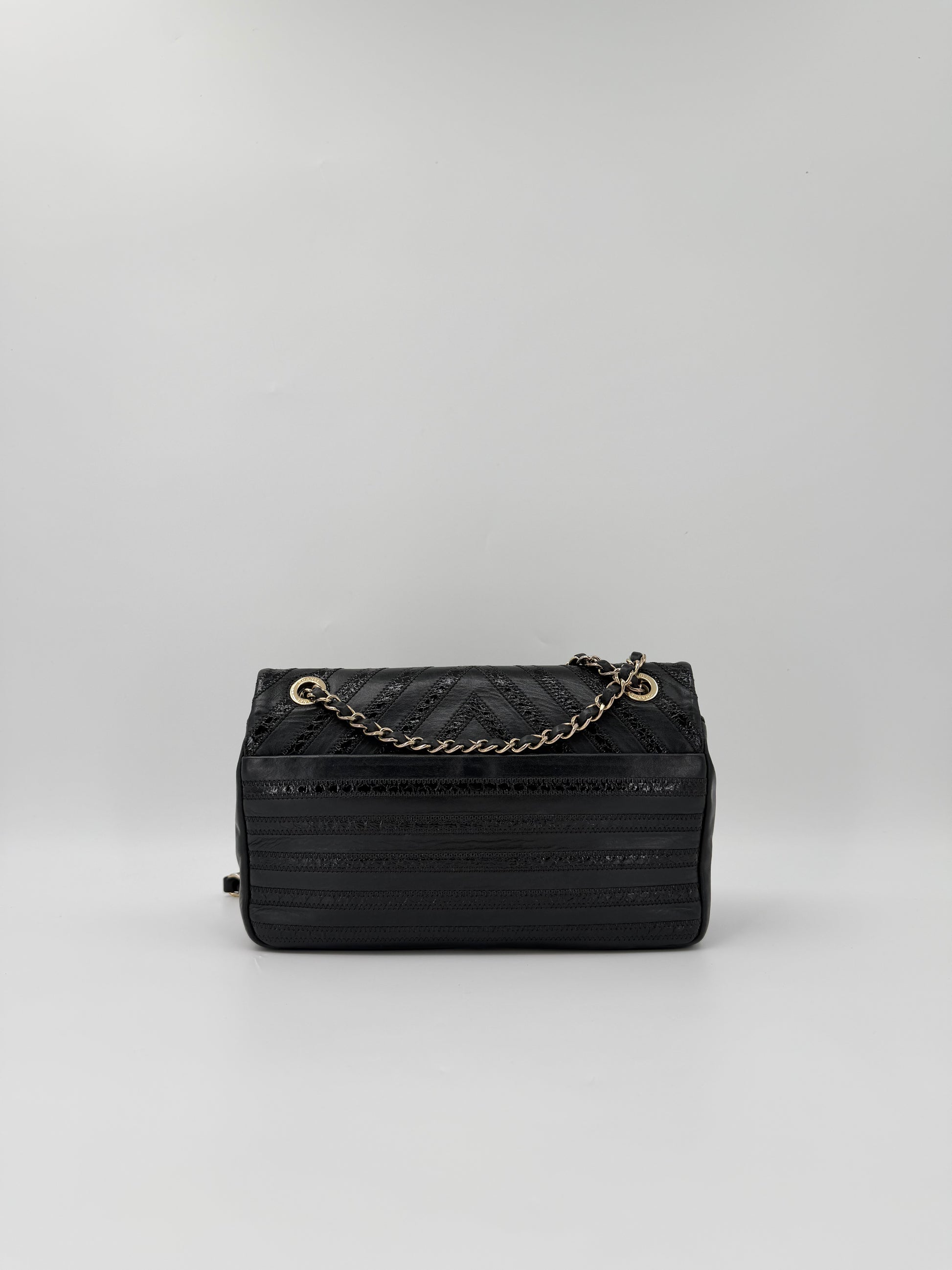CHANEL CHEVRON PYTHON