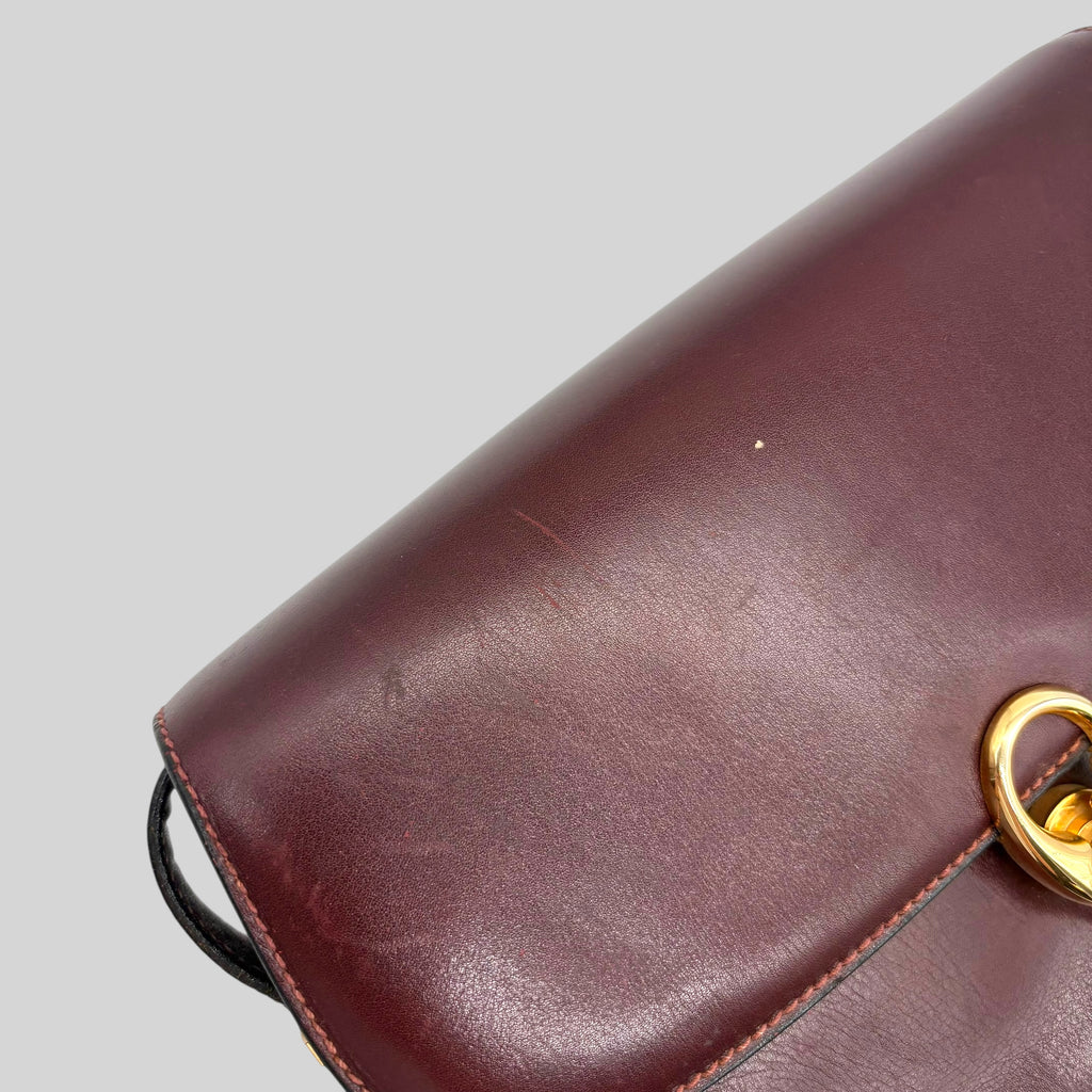 Celine Shoulder Bordeaux