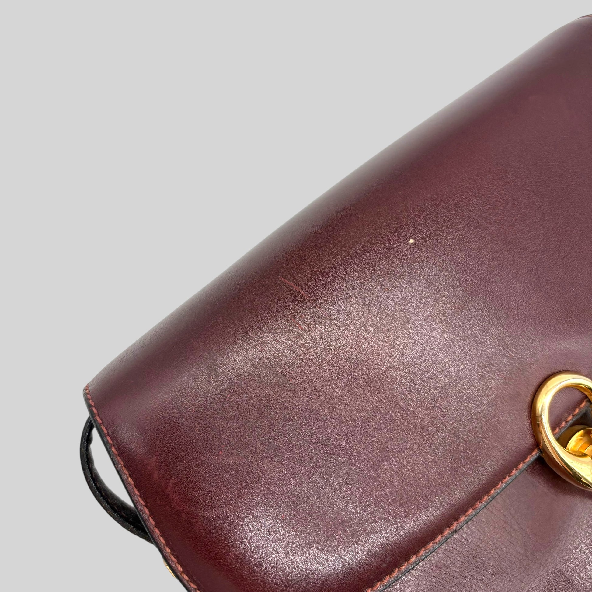 Celine Shoulder Bordeaux
