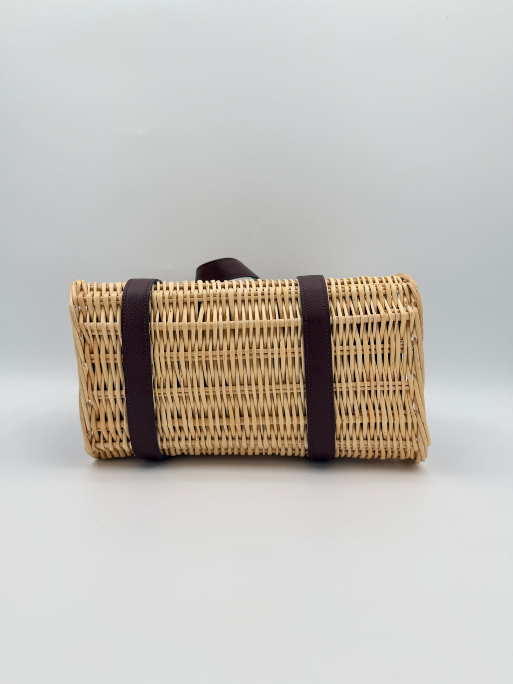 HERMÈS WICKER BASKET