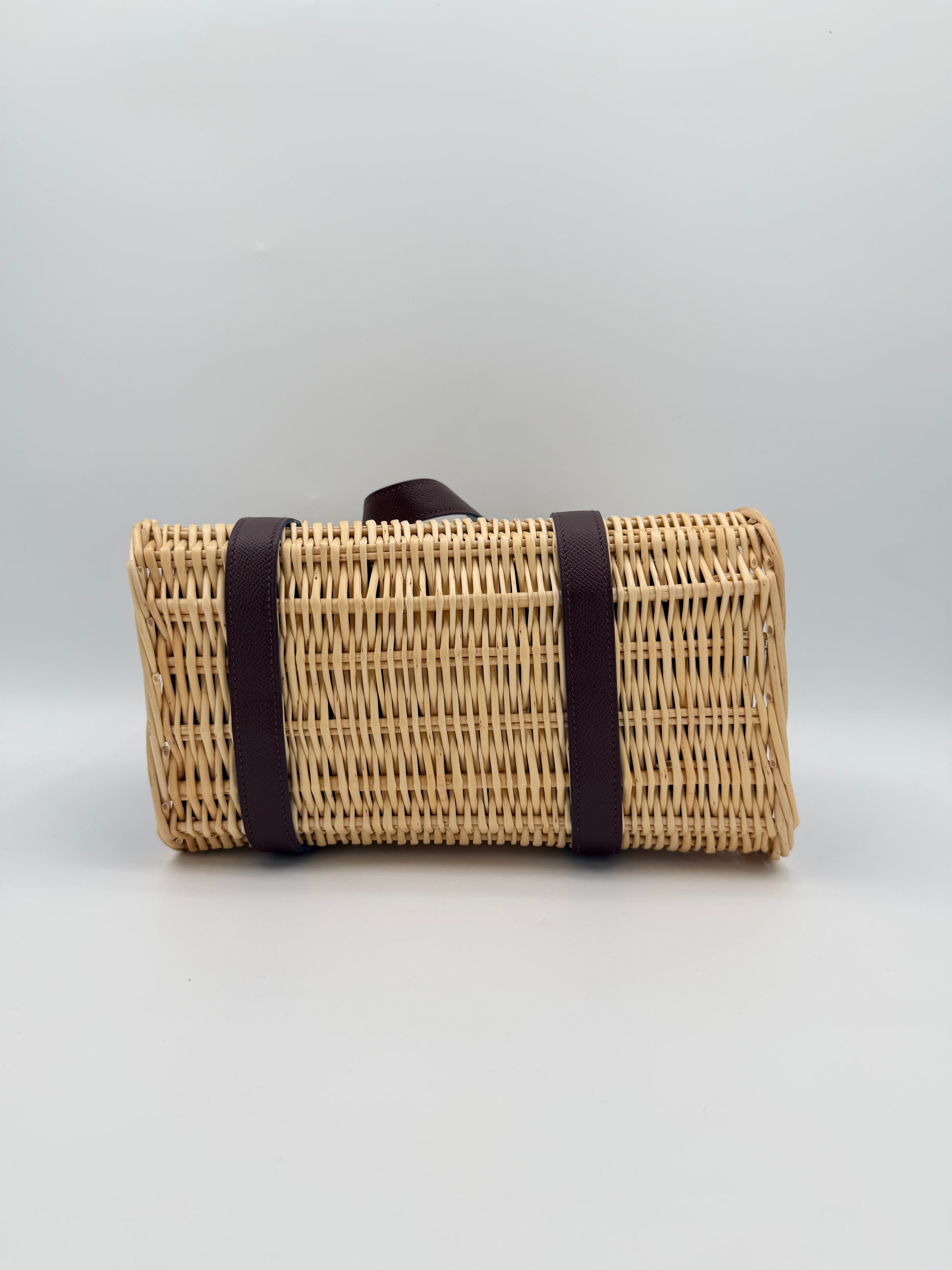HERMÈS WICKER BASKET
