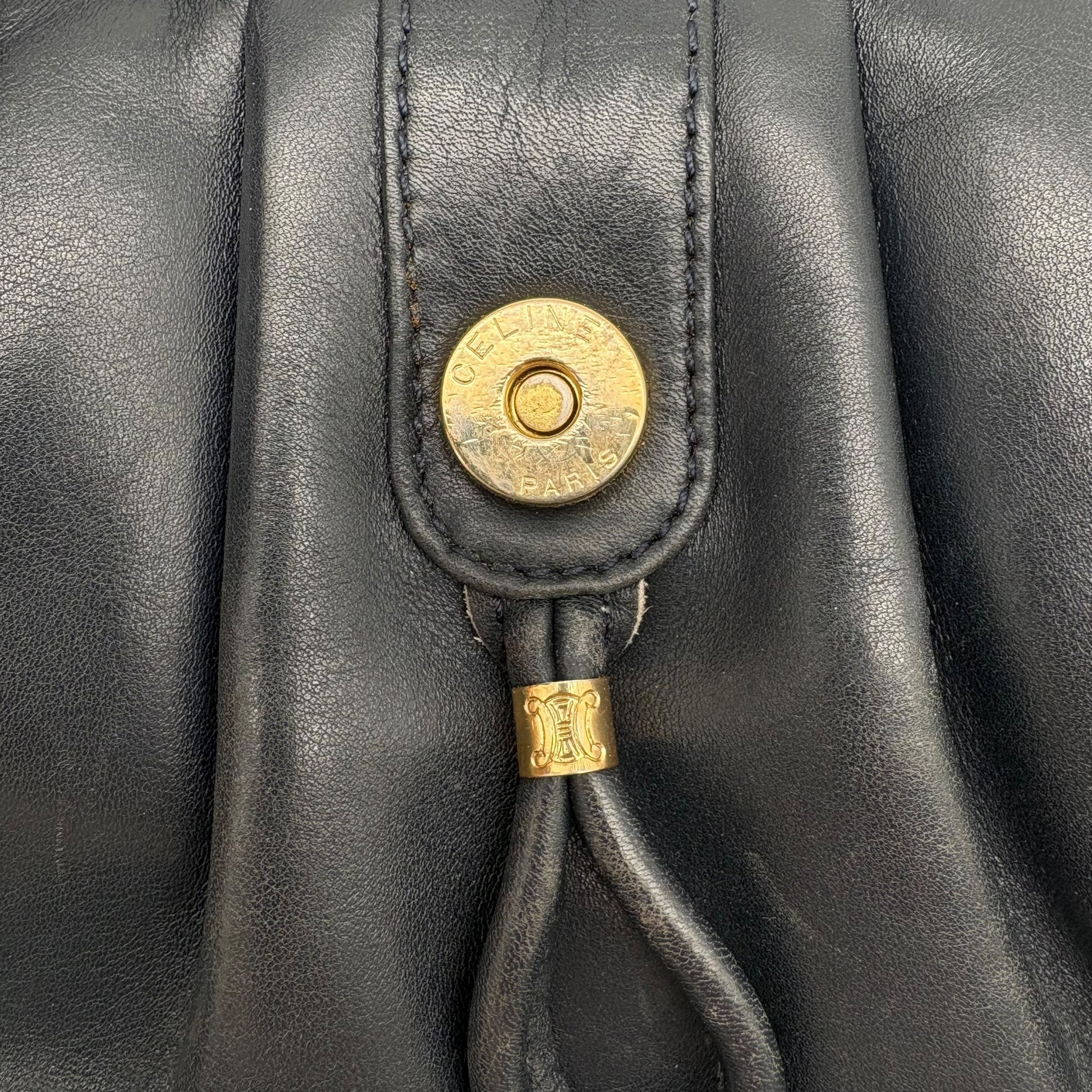 Céline Shoulder Navy