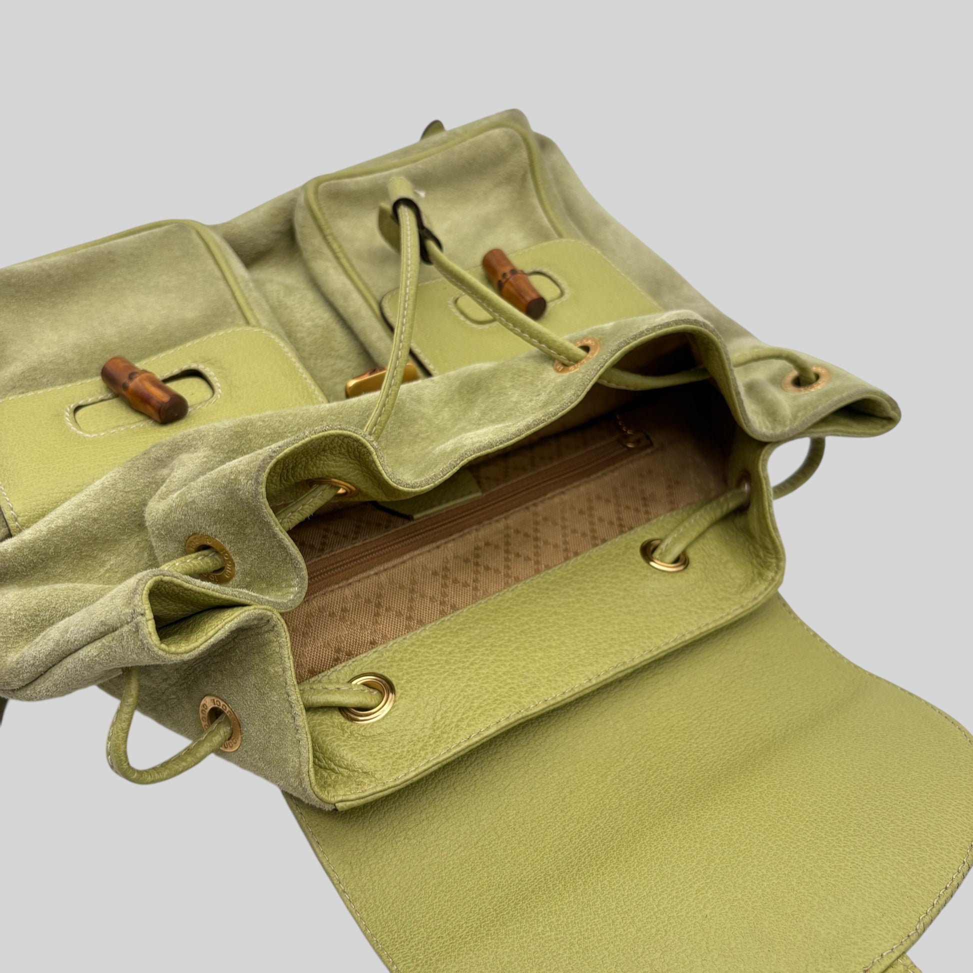 Gucci Bamboo Backpack