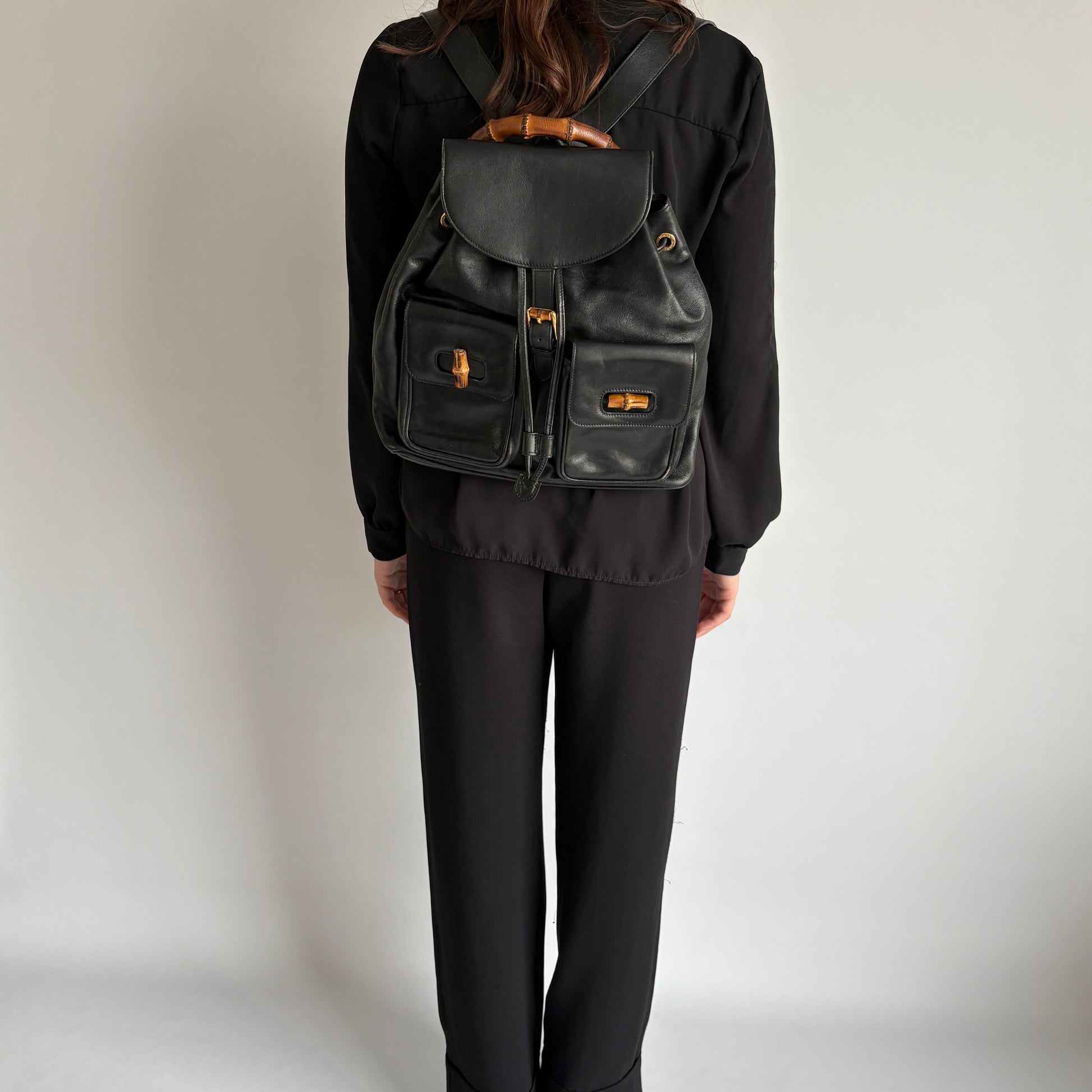 Gucci Bamboo Backpack