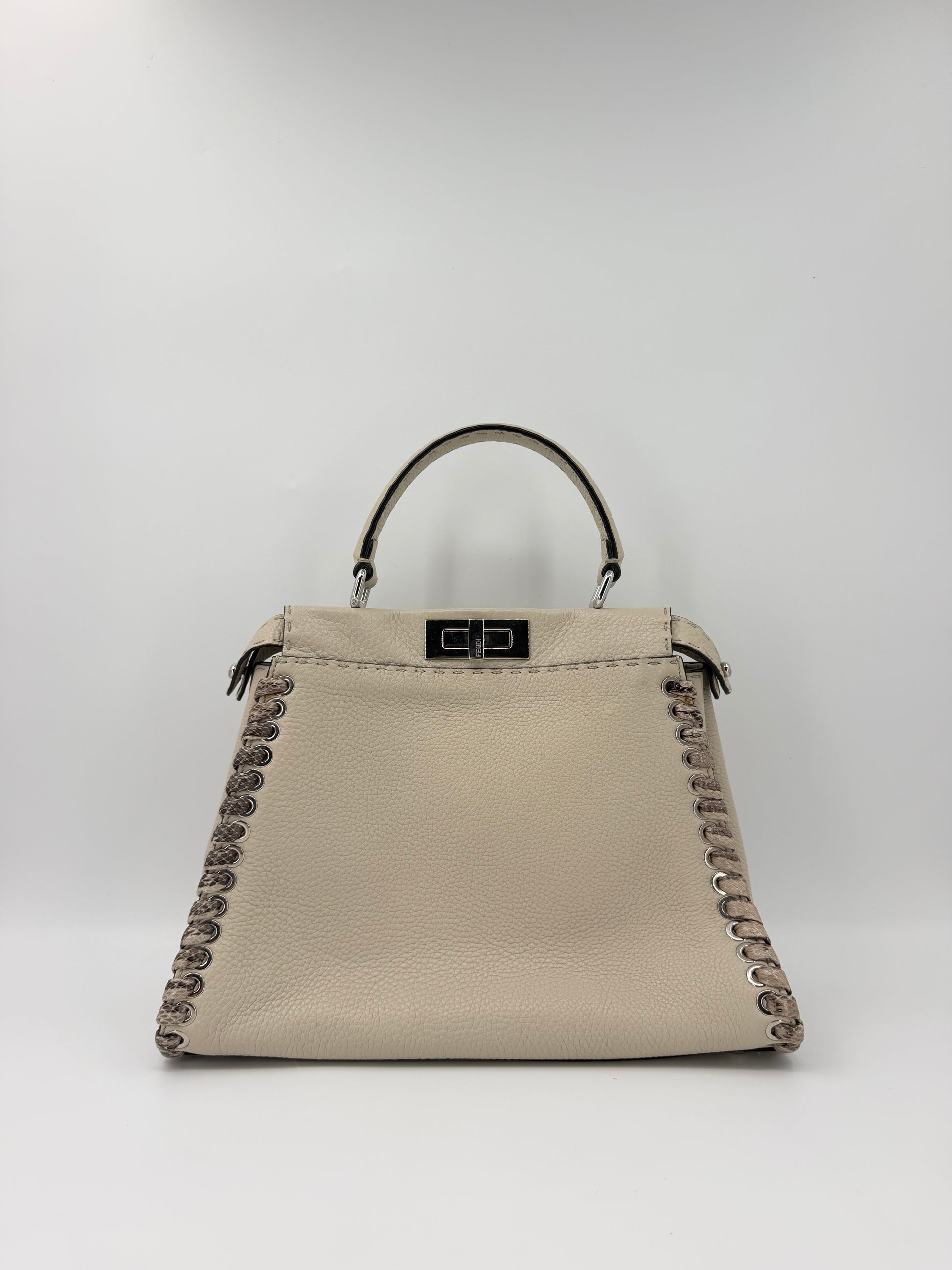 FENDI PEEKABOO SELLERIA PYTHON