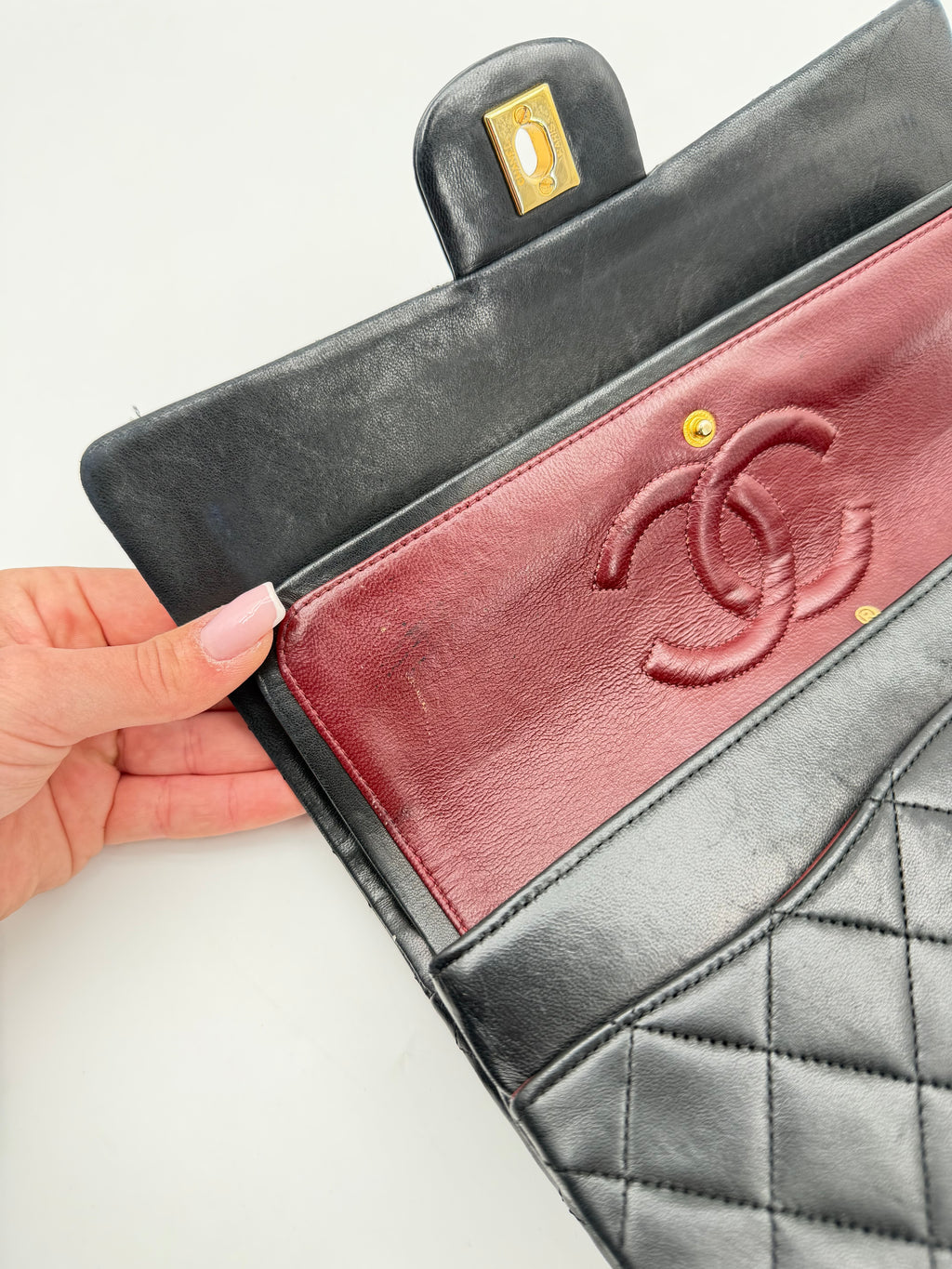 CHANEL TIMELESS 25 DOUBLE FLAP