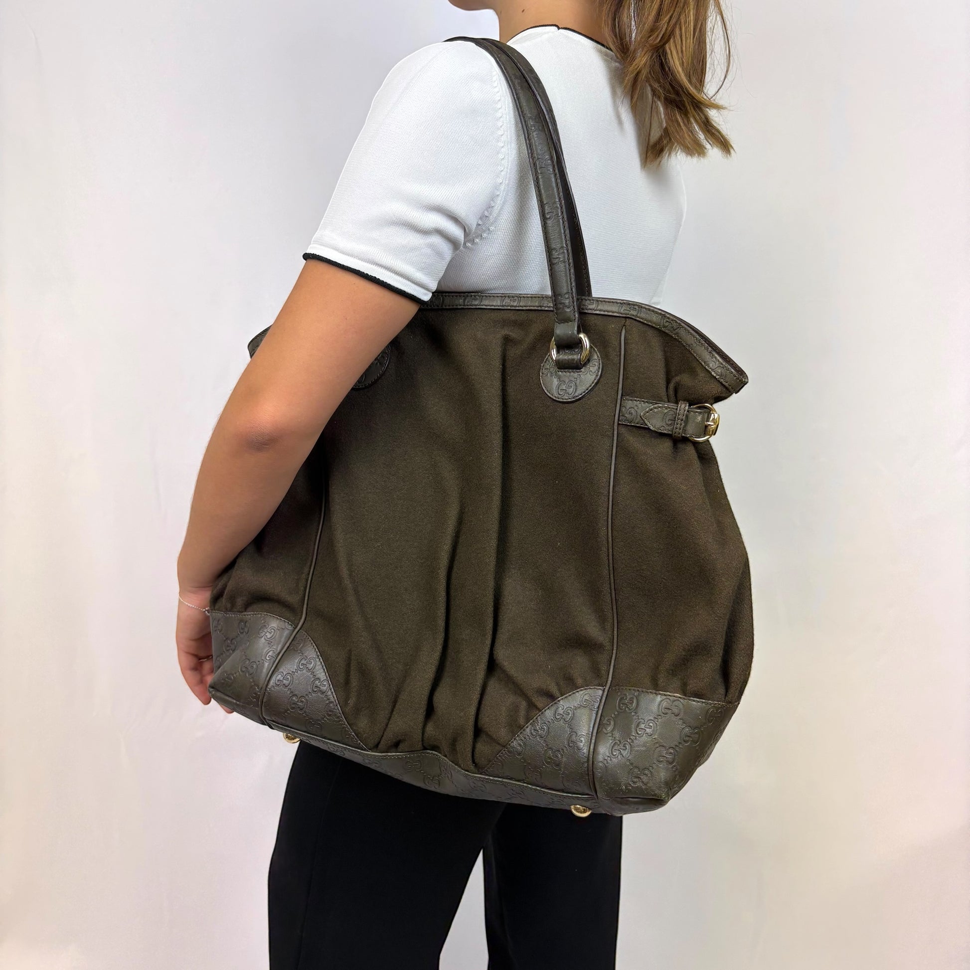 Gucci Guccissima Olive