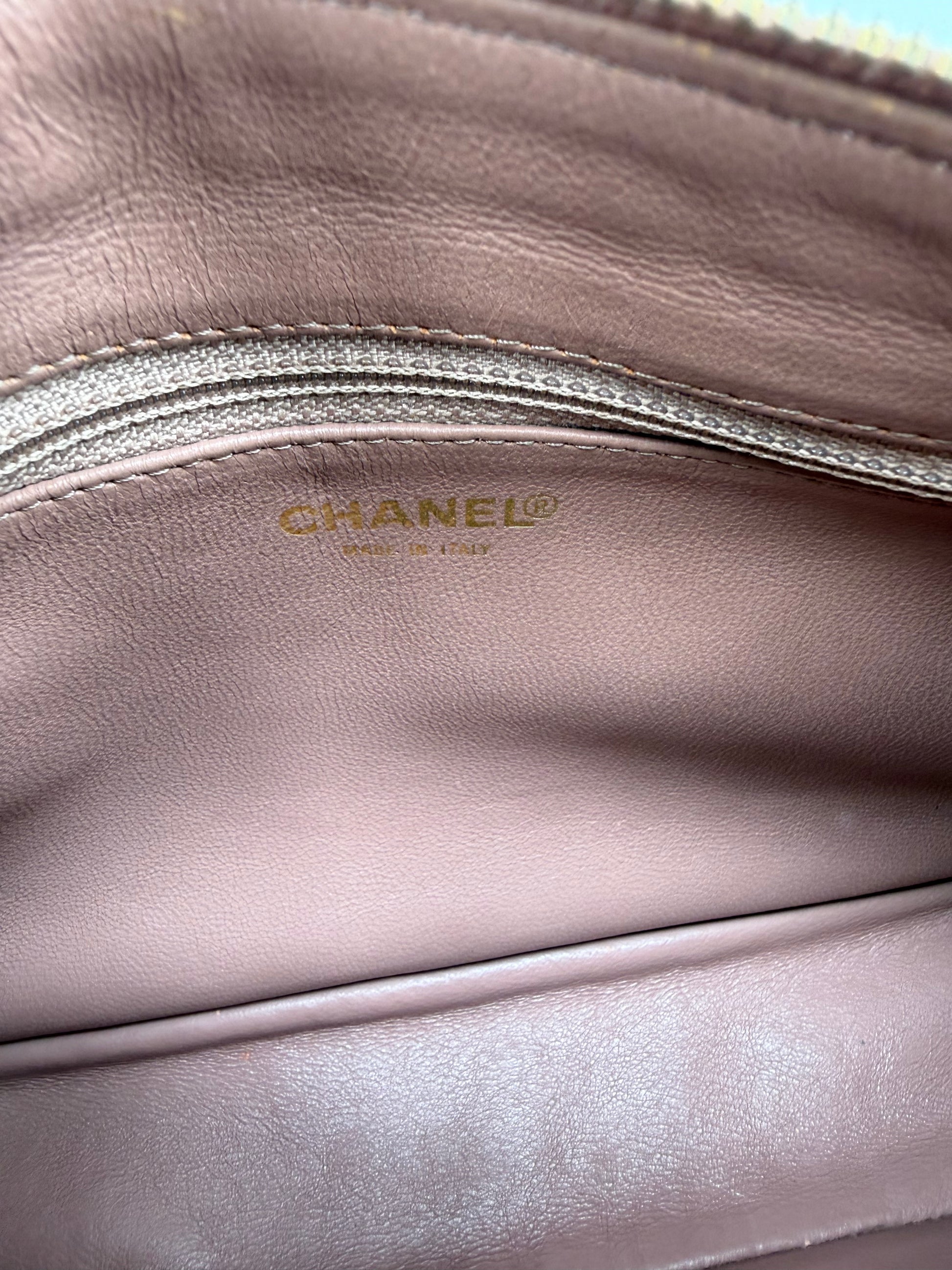 CHANEL JACKET BAG CHOCO