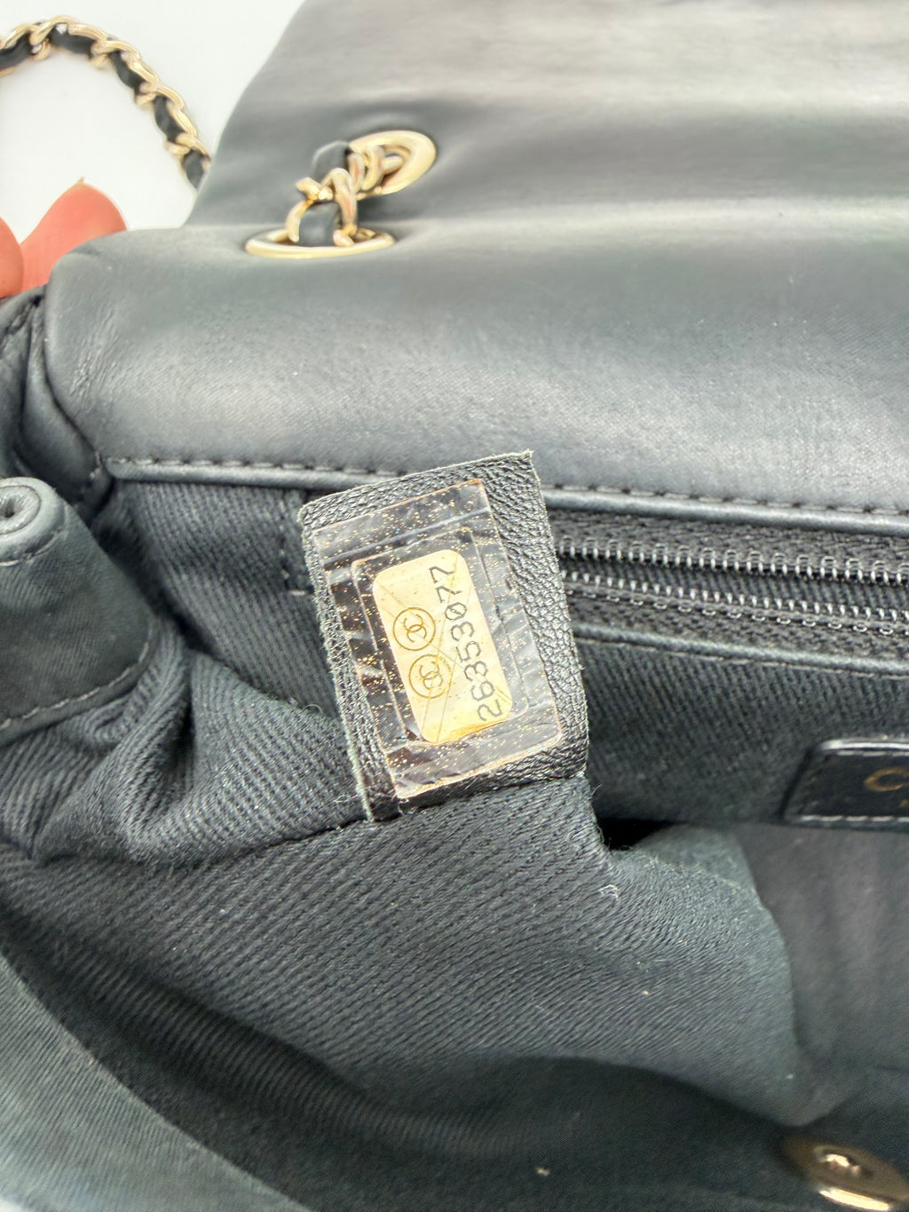 CHANEL CHEVRON PYTHON