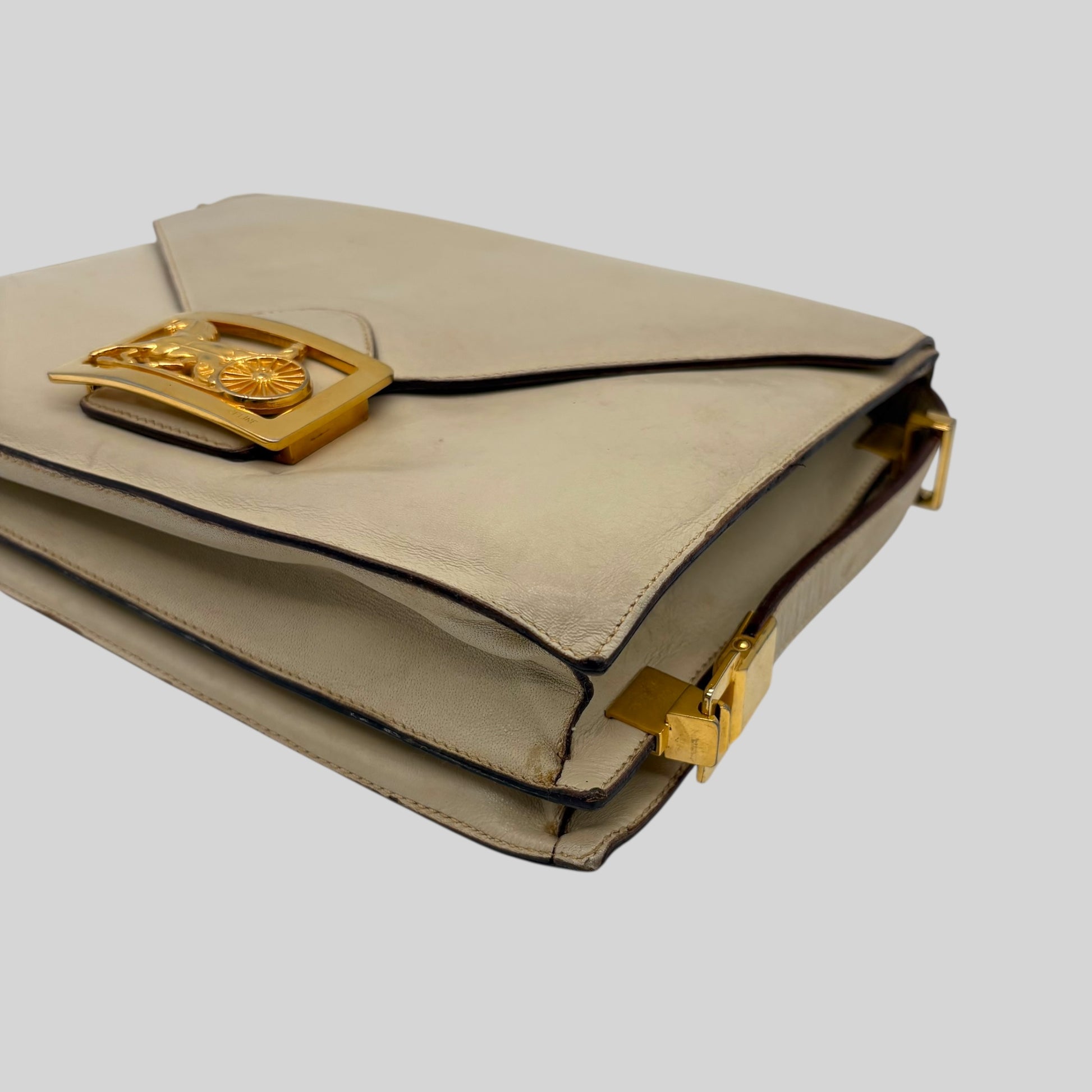Céline Ivory Shoulder