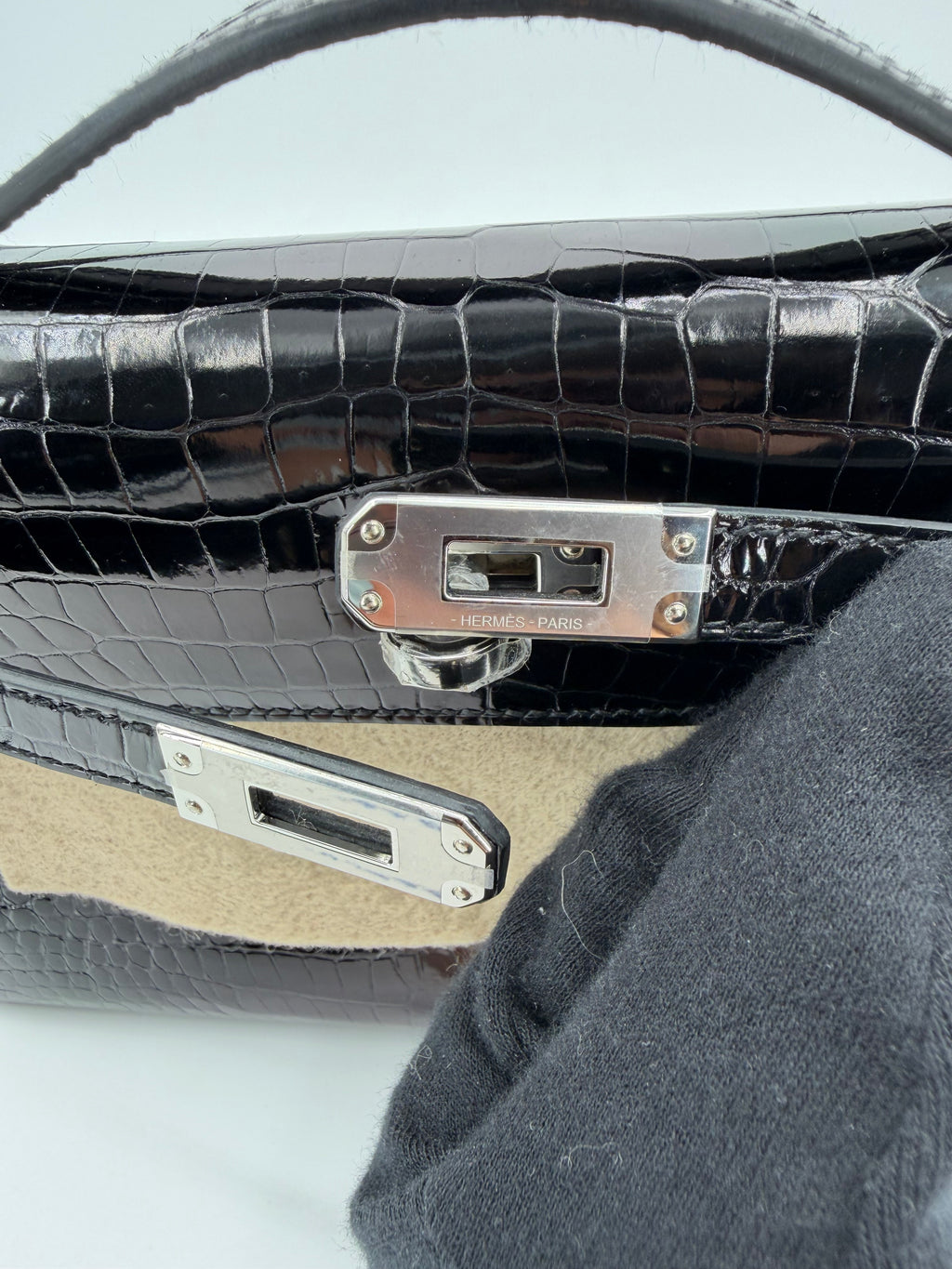 HERMÈS KELLY POCHETTE 22 CROCODILE POROSUS