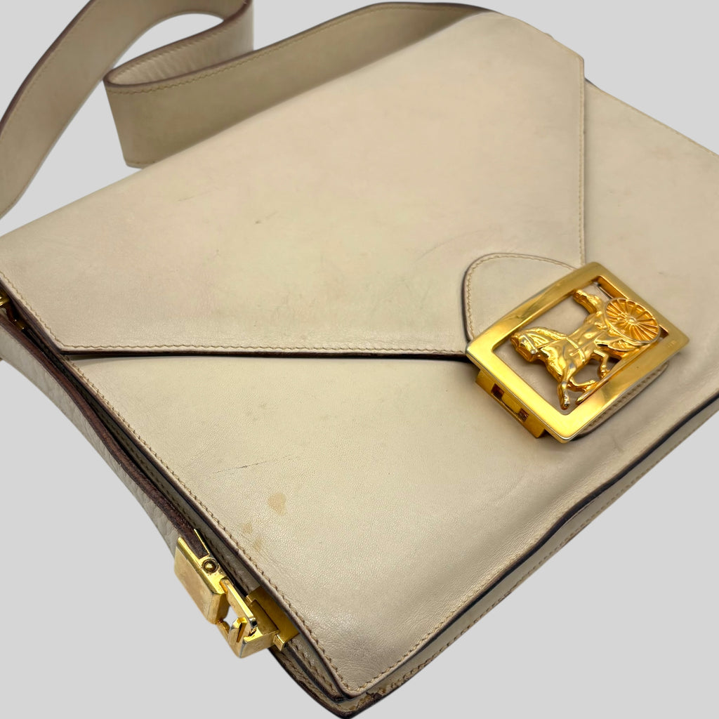 Céline Ivory Shoulder