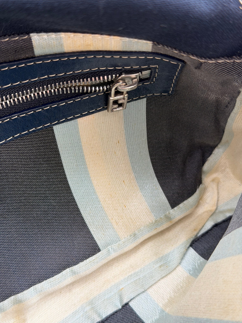 FENDI BAGUETTE DENIM