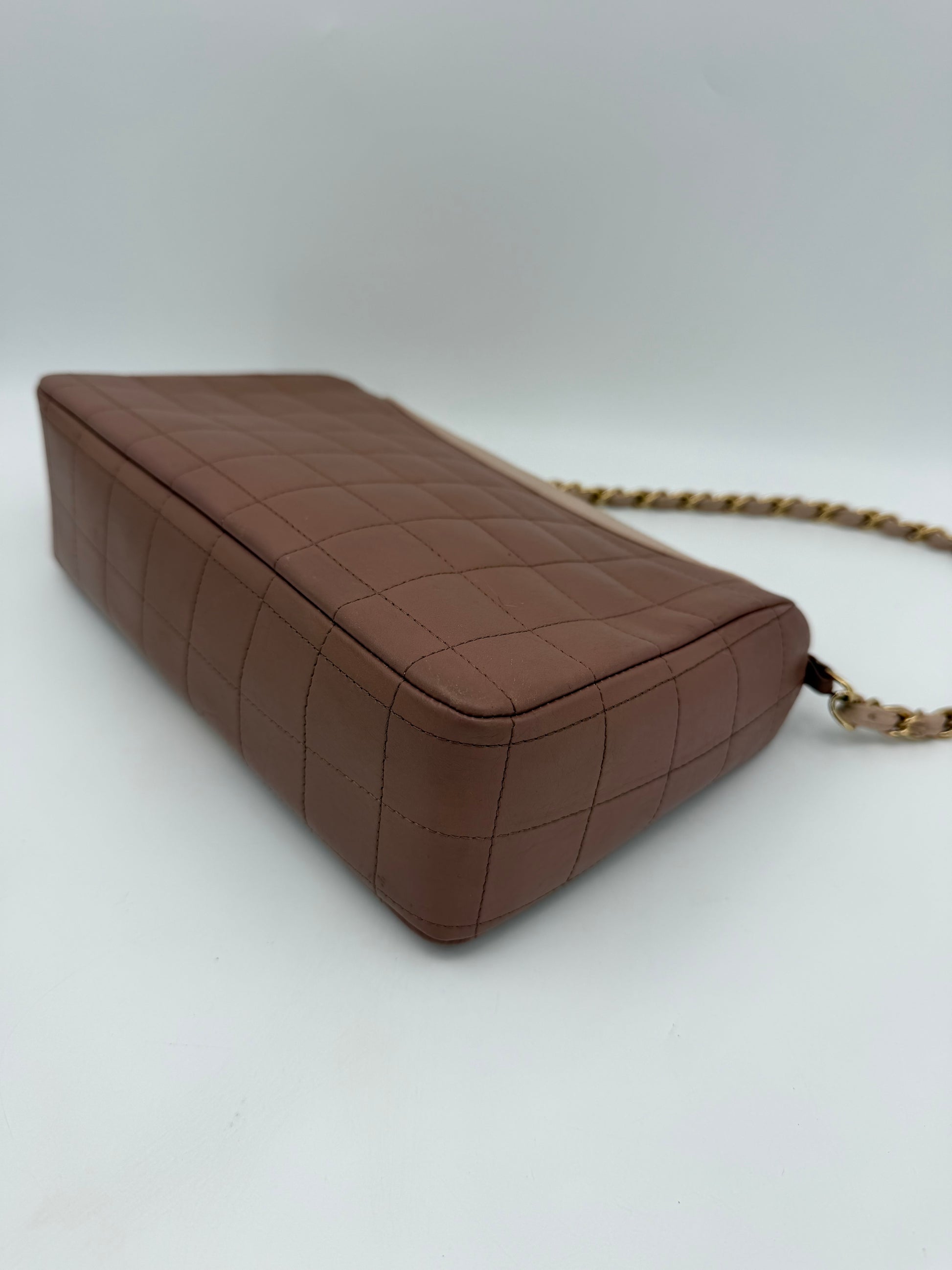 CHANEL JACKET BAG CHOCO
