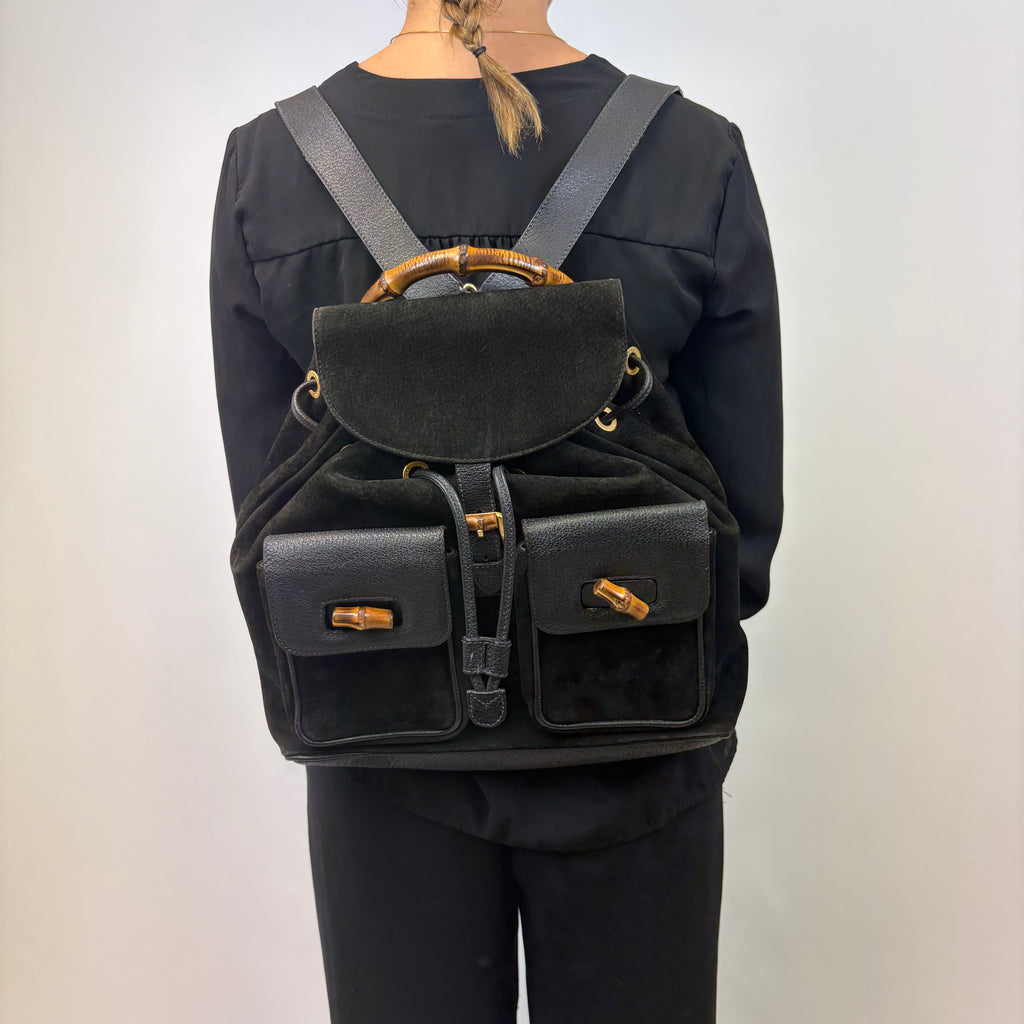 Gucci Bamboo Backpack