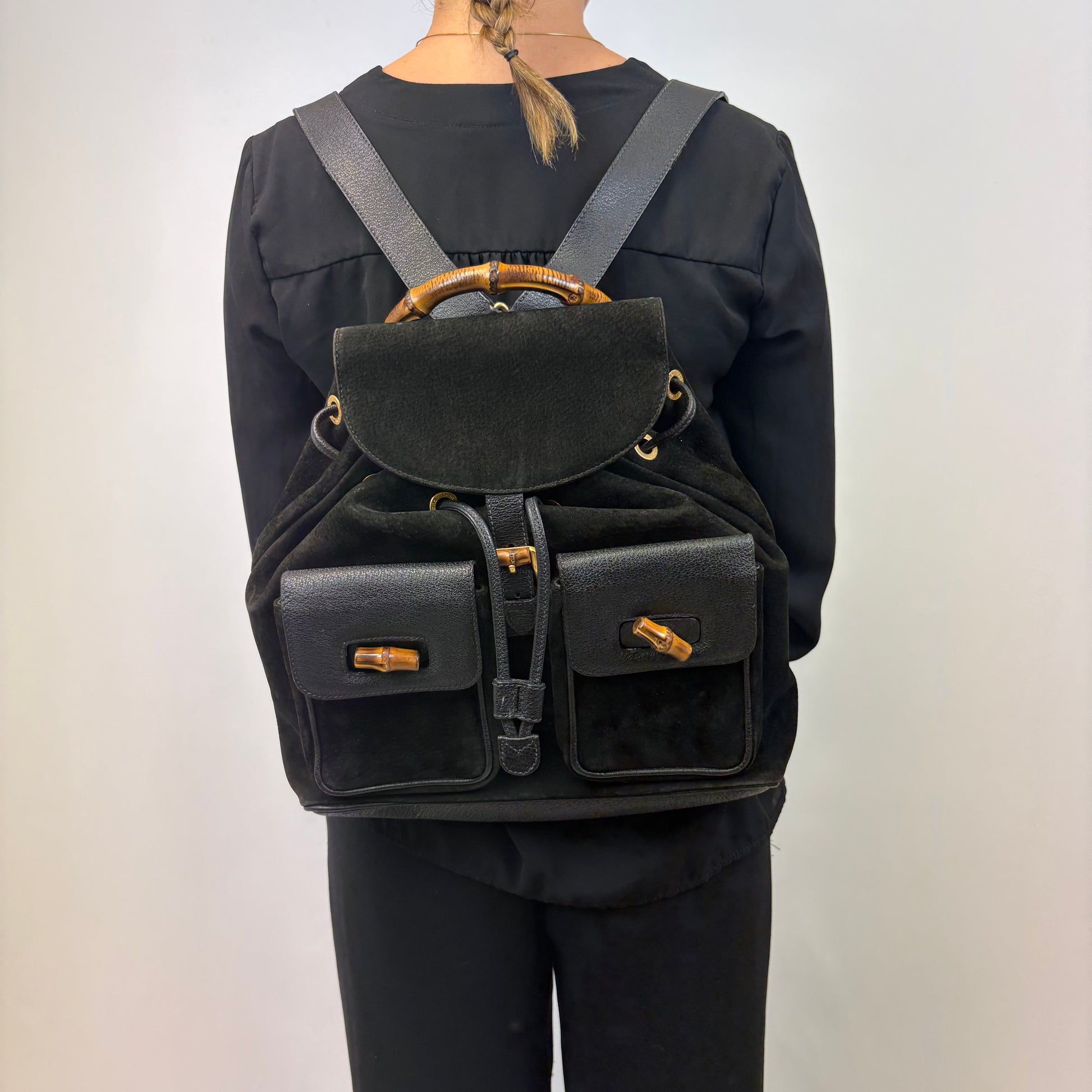 Gucci Bamboo Backpack