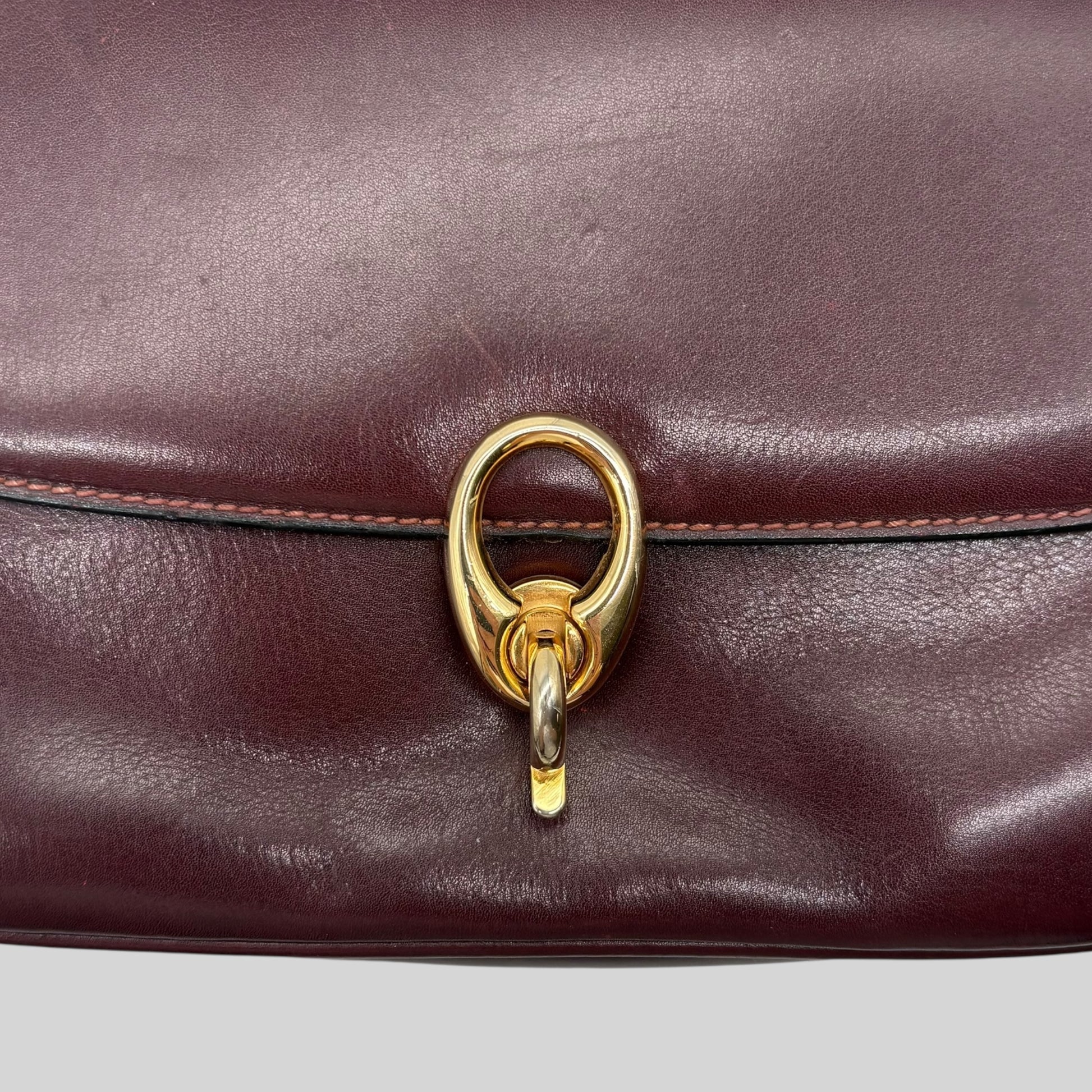 Celine Shoulder Bordeaux
