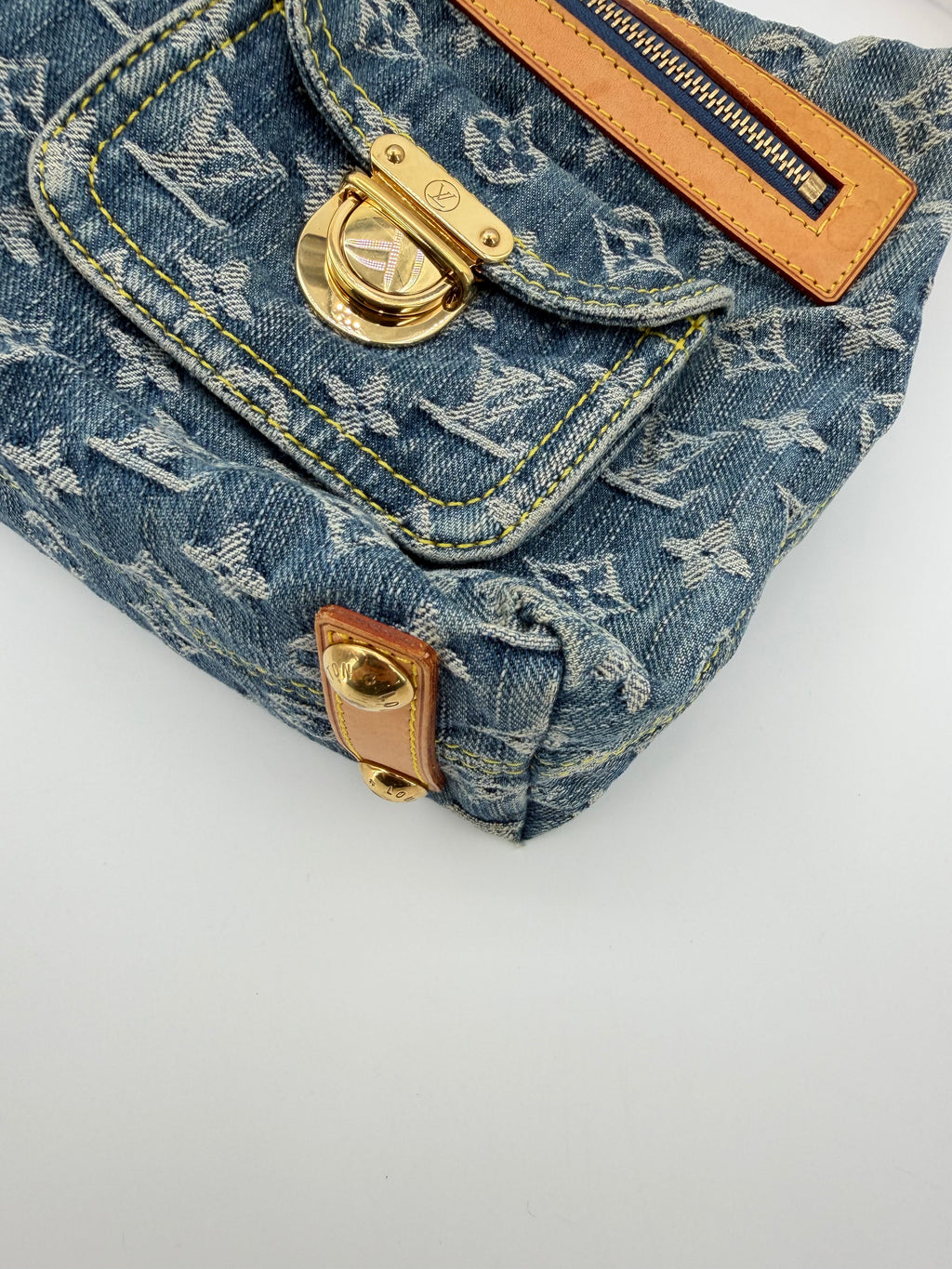 LOUIS VUITTON BAGGY PM DENIM