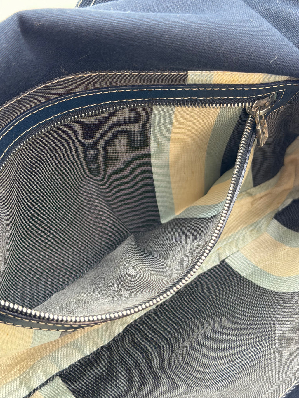 FENDI BAGUETTE DENIM