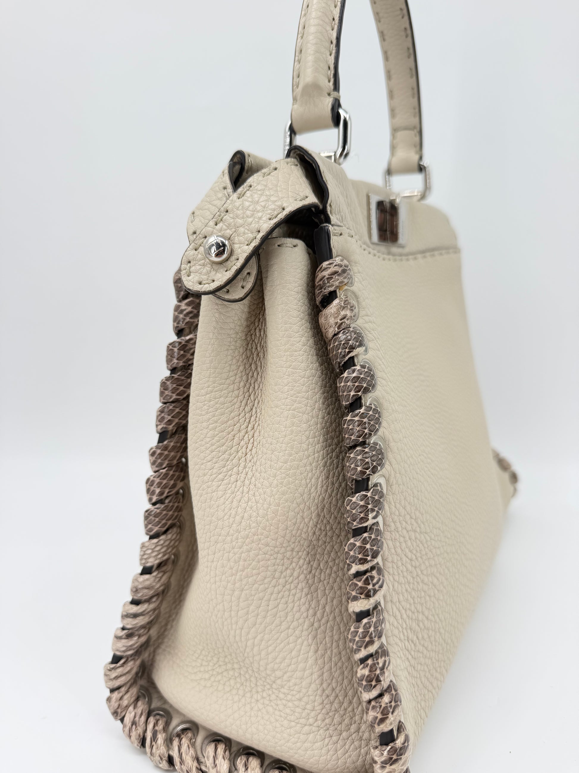 FENDI PEEKABOO SELLERIA PYTHON
