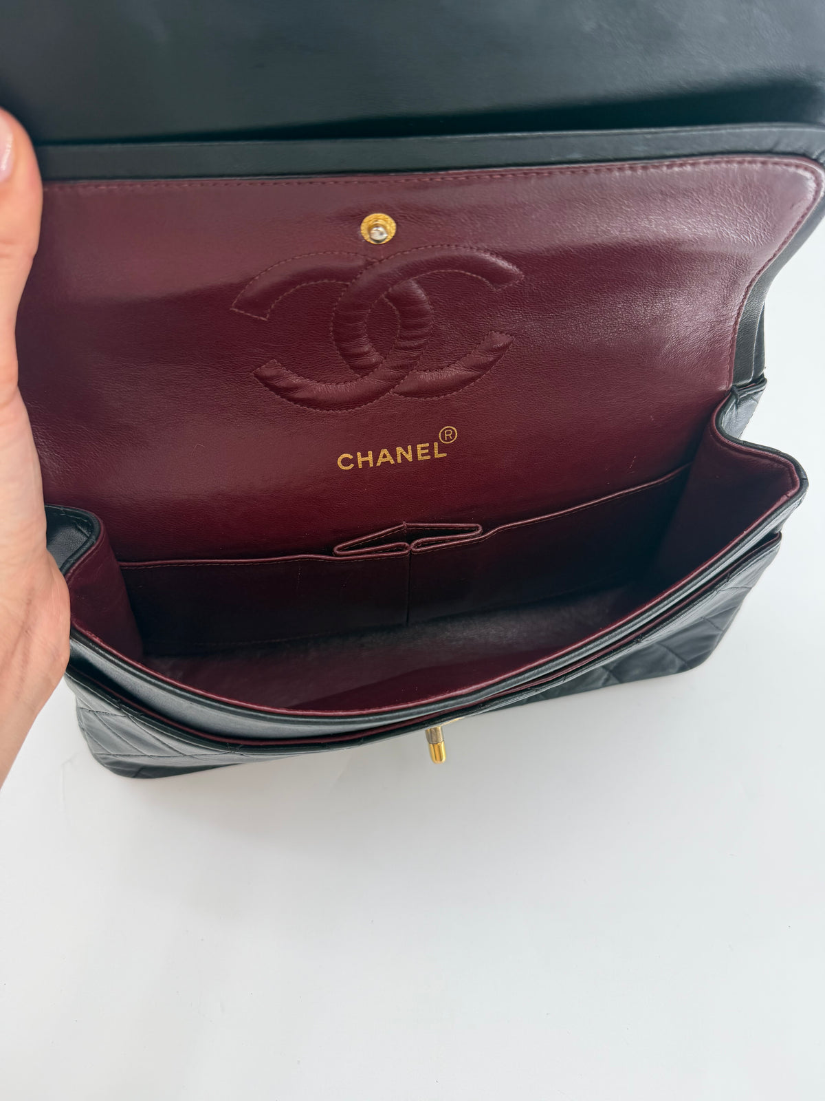 CHANEL TIMELESS 25 DOUBLE FLAP
