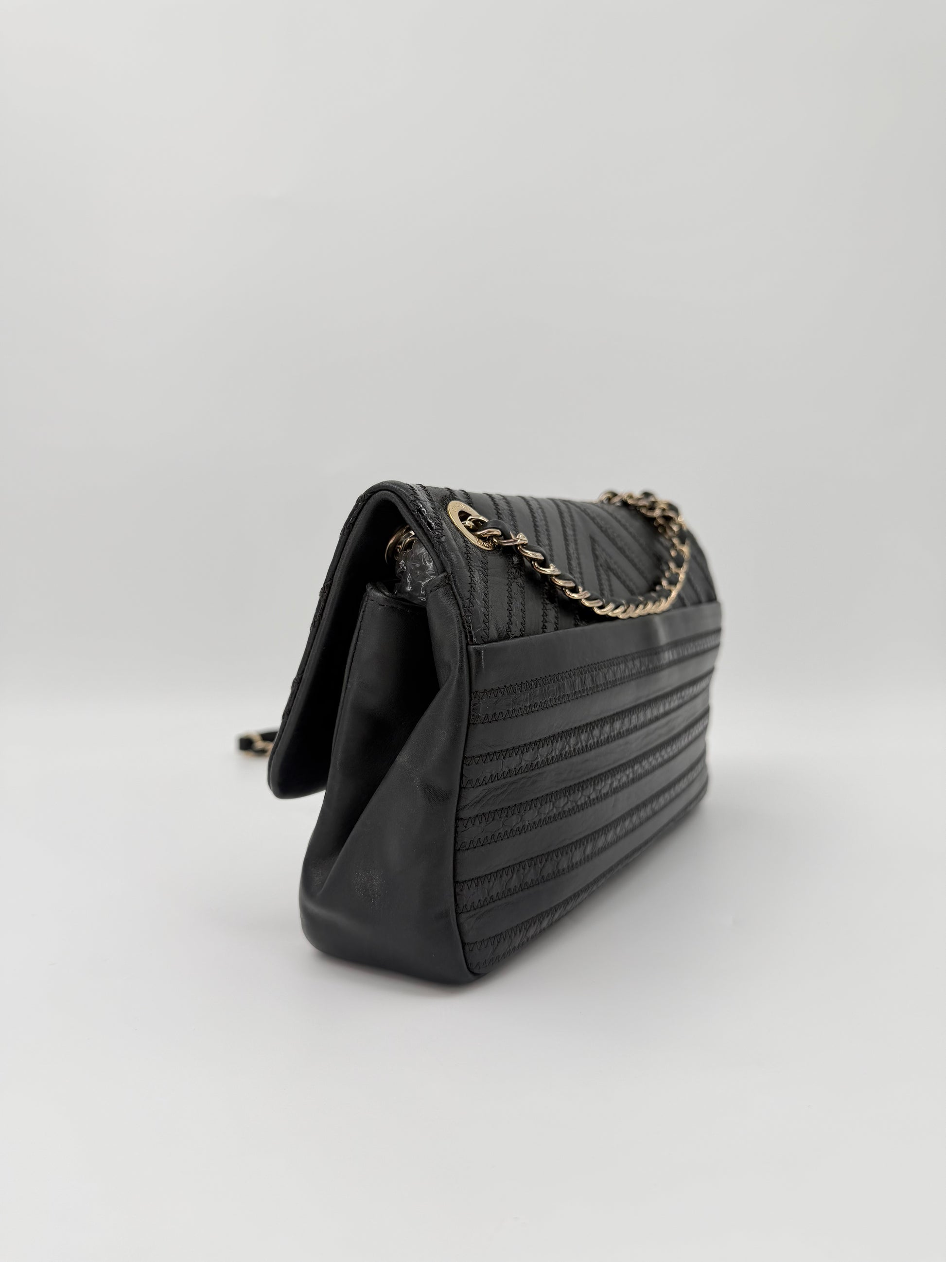 CHANEL CHEVRON PYTHON