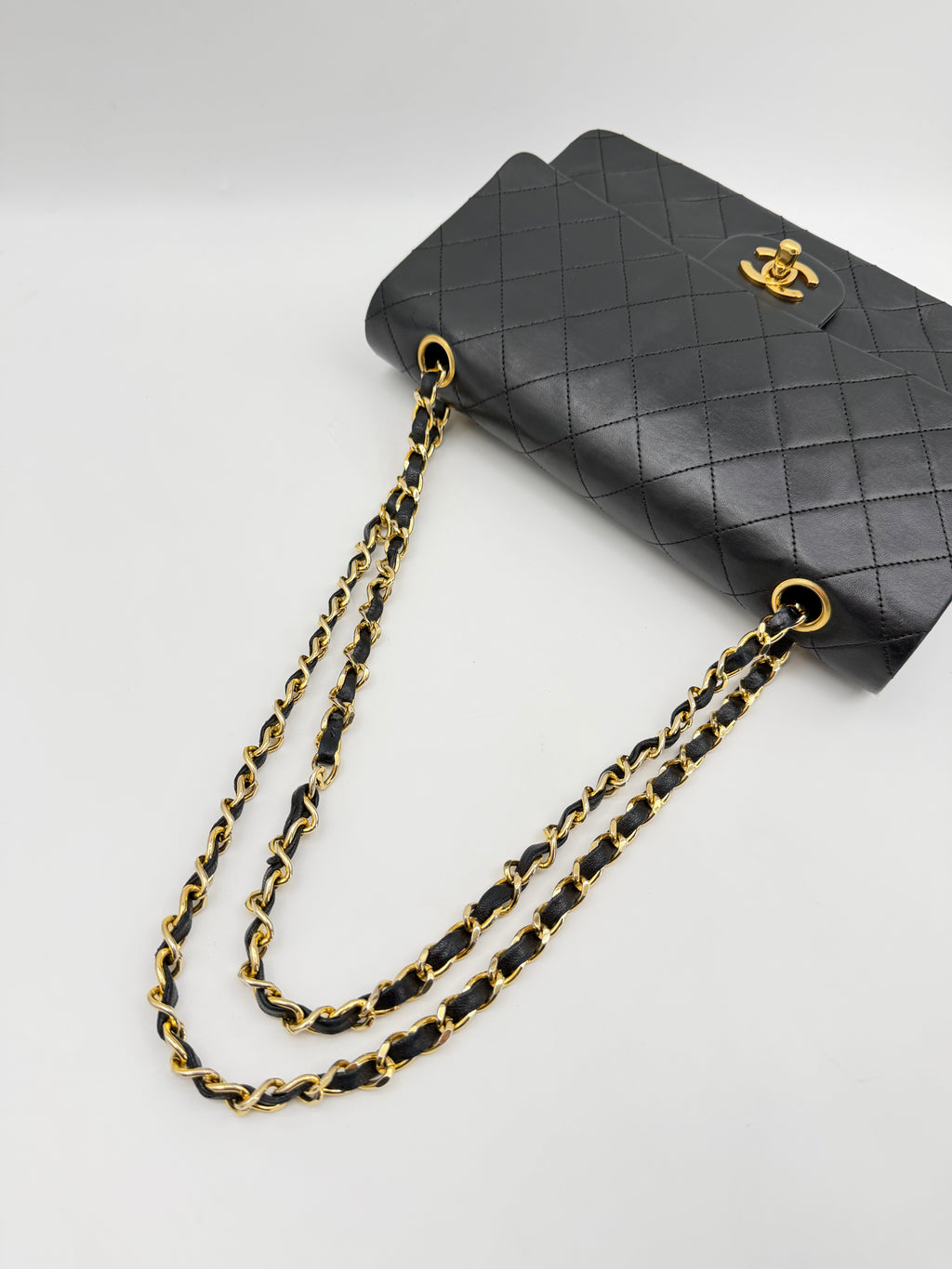 CHANEL TIMELESS 25 DOUBLE FLAP