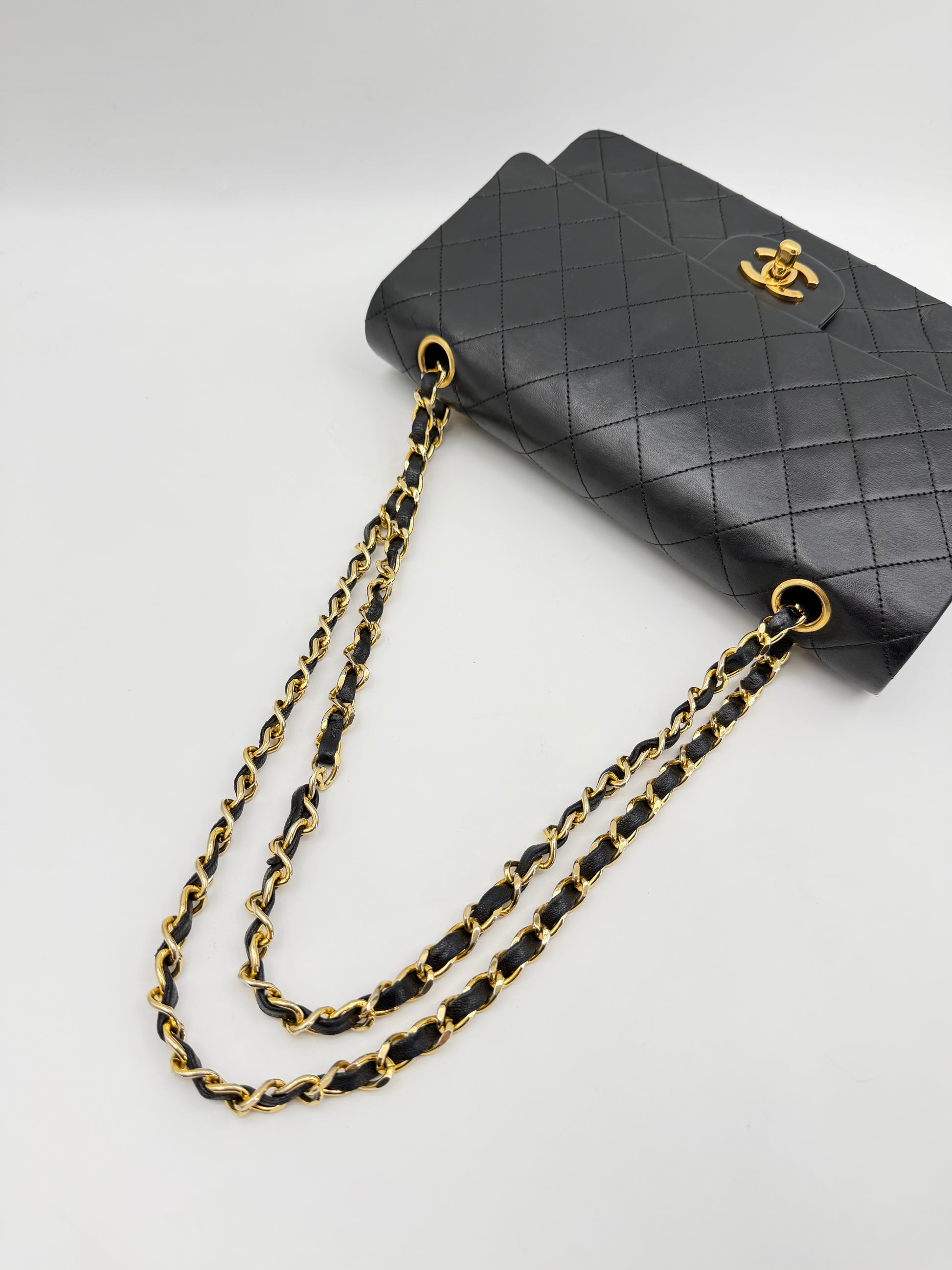 CHANEL TIMELESS 25 DOUBLE FLAP