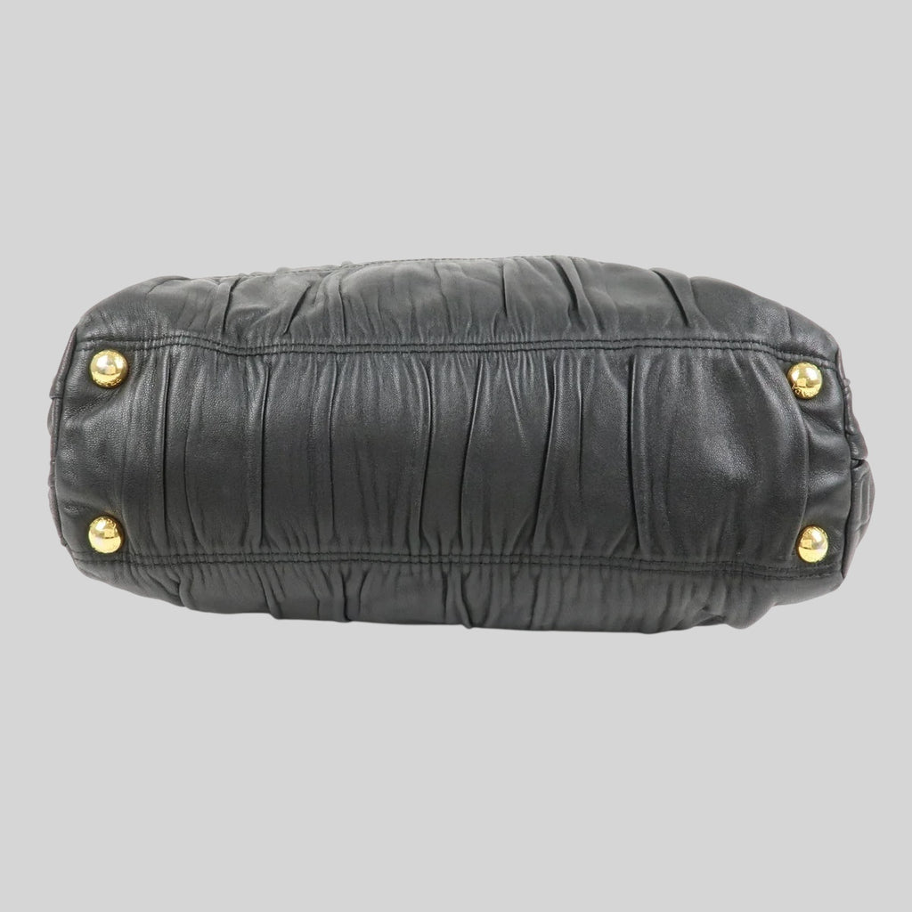 Prada Gathered Nappa