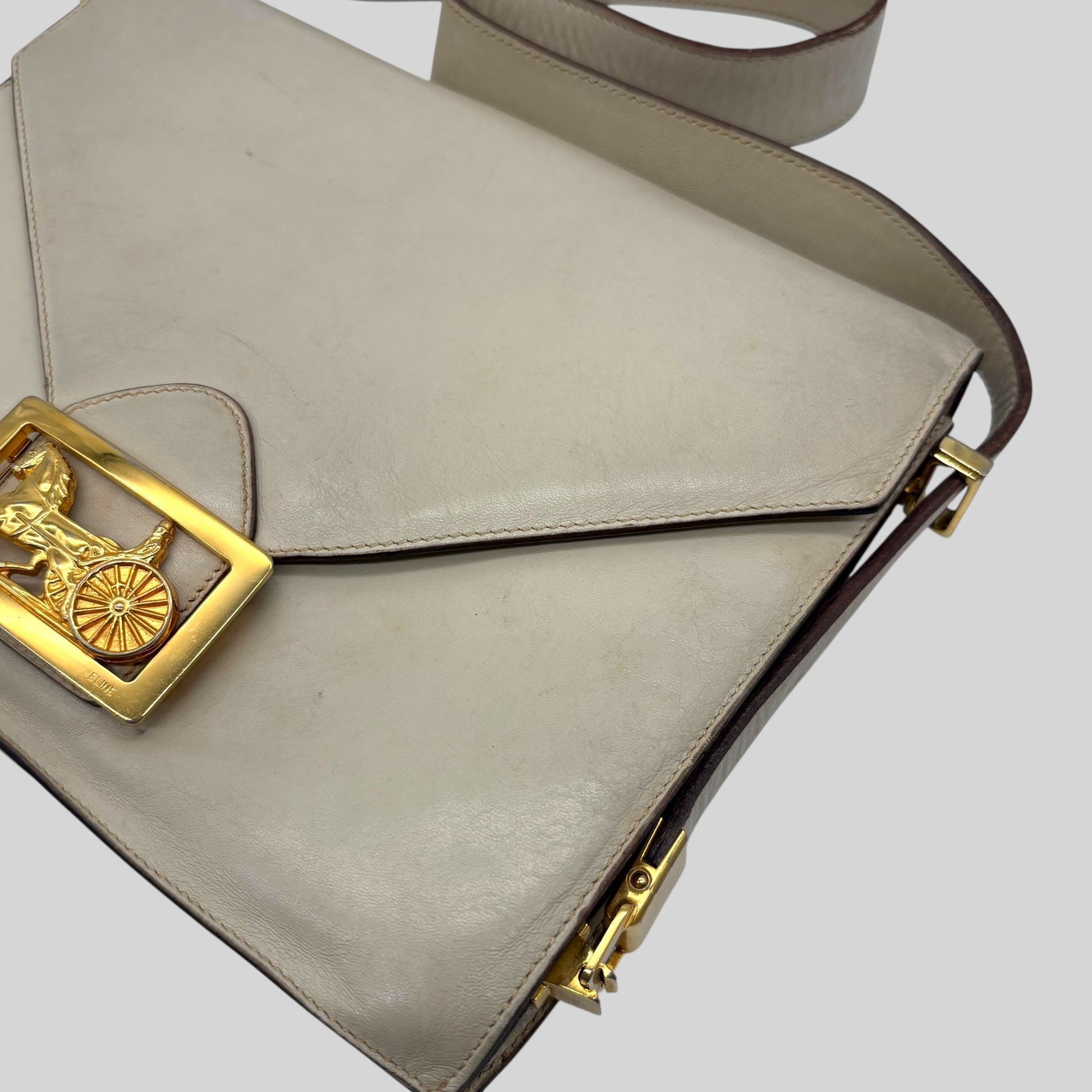 Céline Ivory Shoulder